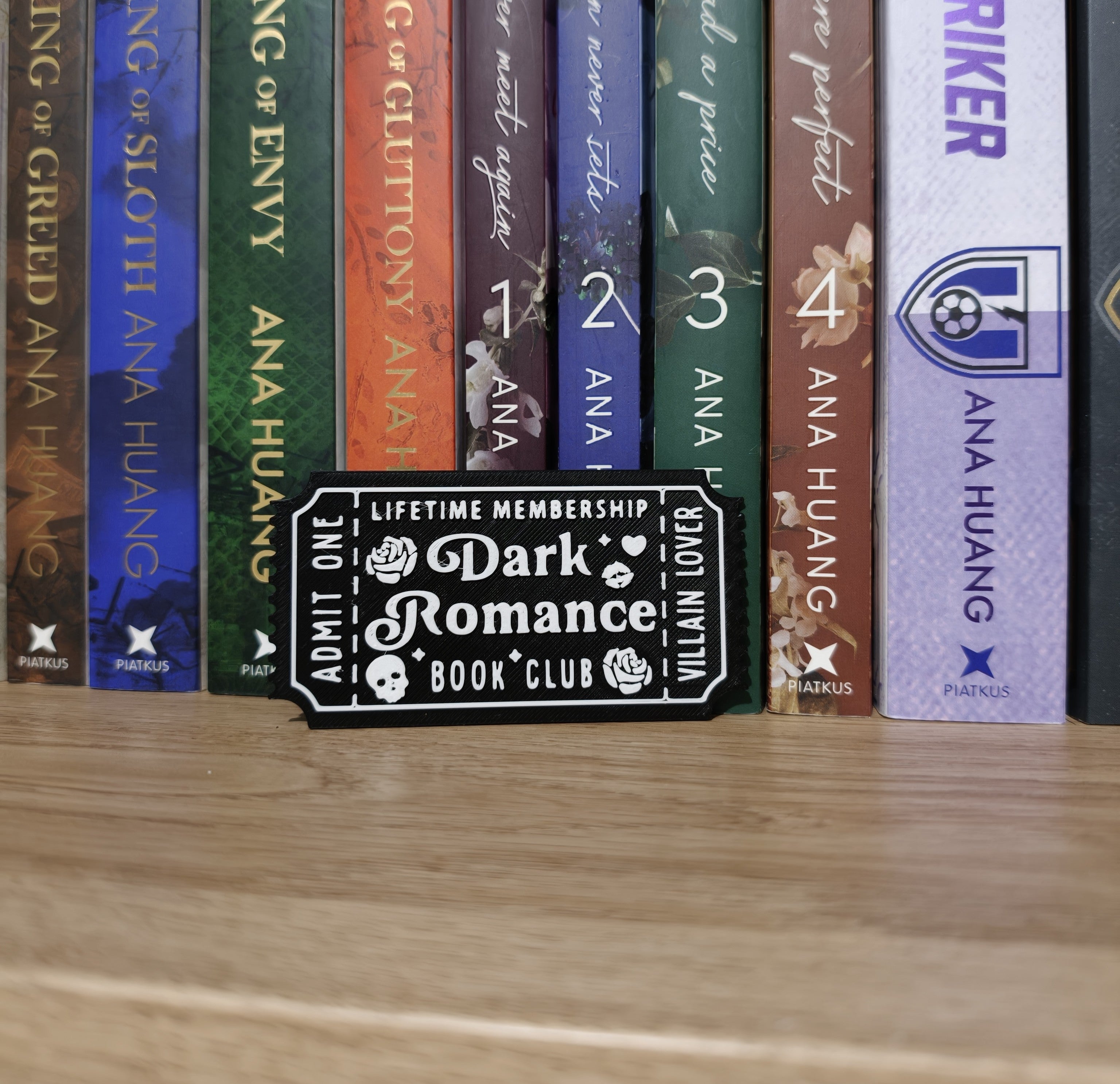 Dark Romance Book Club Ticket