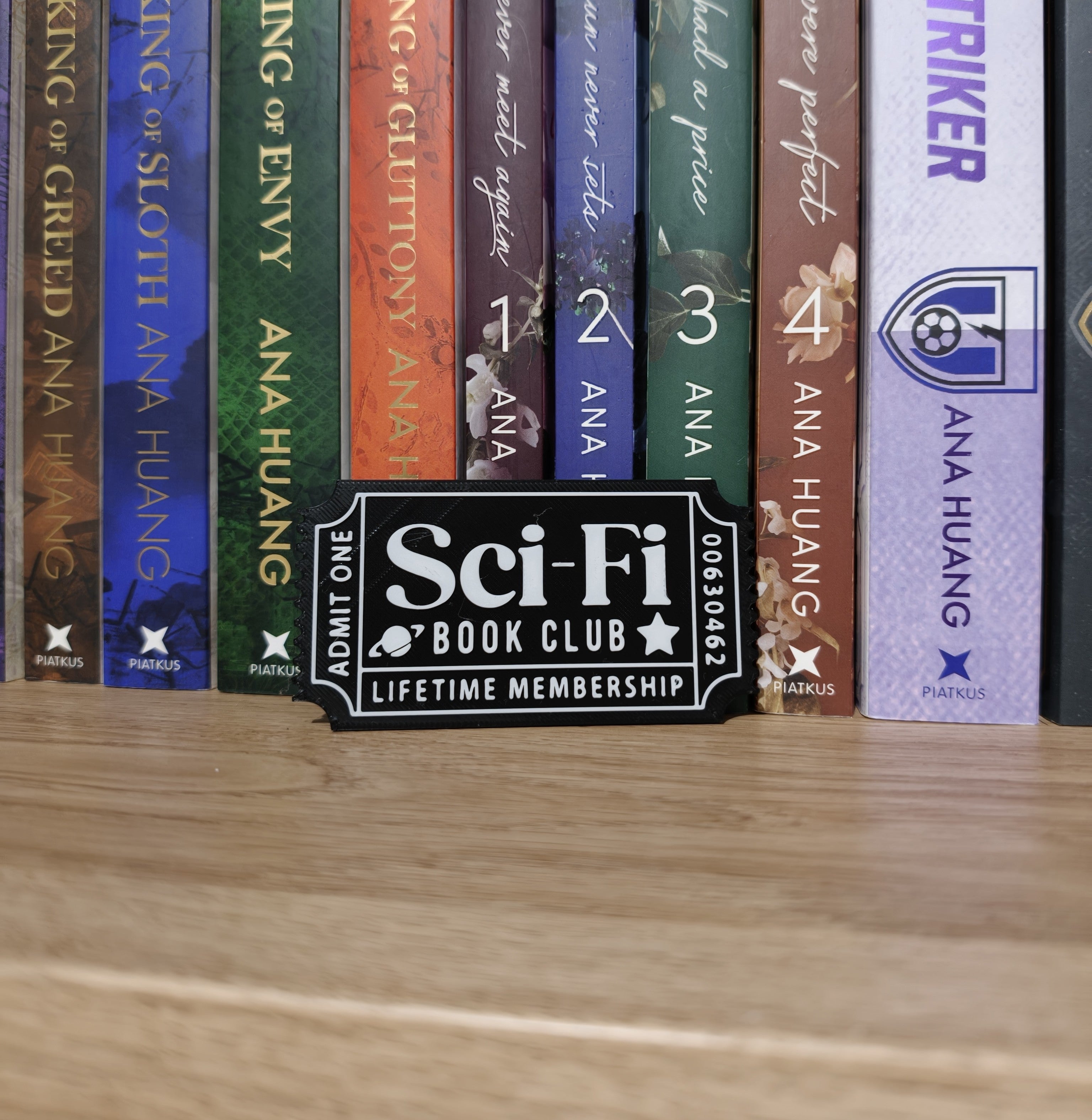 Sci-Fi Book Club Ticket