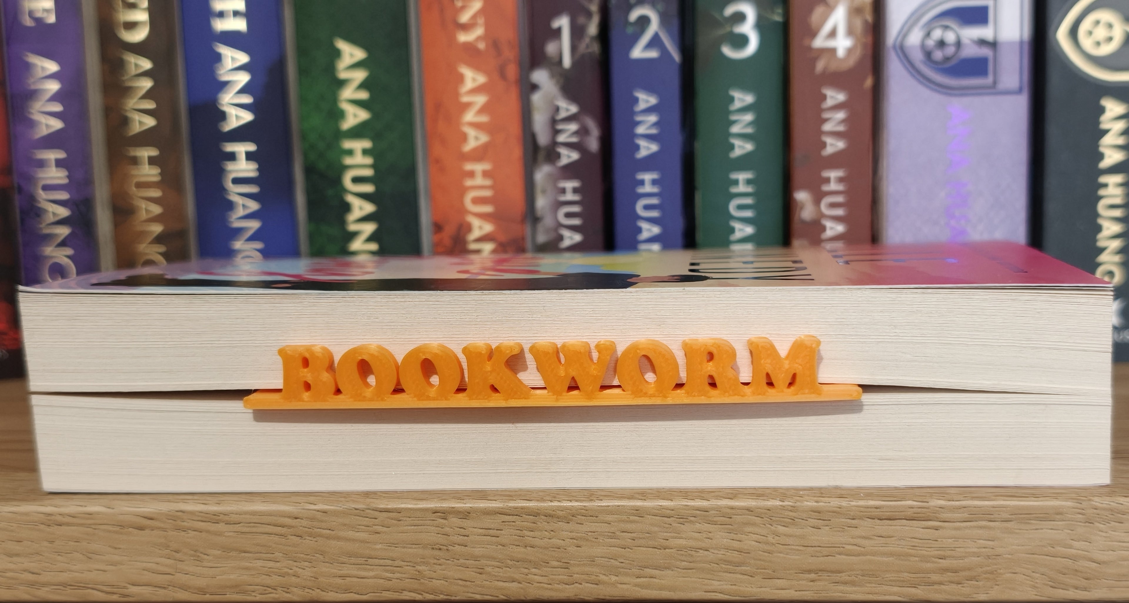 Bookworm Side Bookmark - DIGITAL DOWNLOAD ONLY - STL
