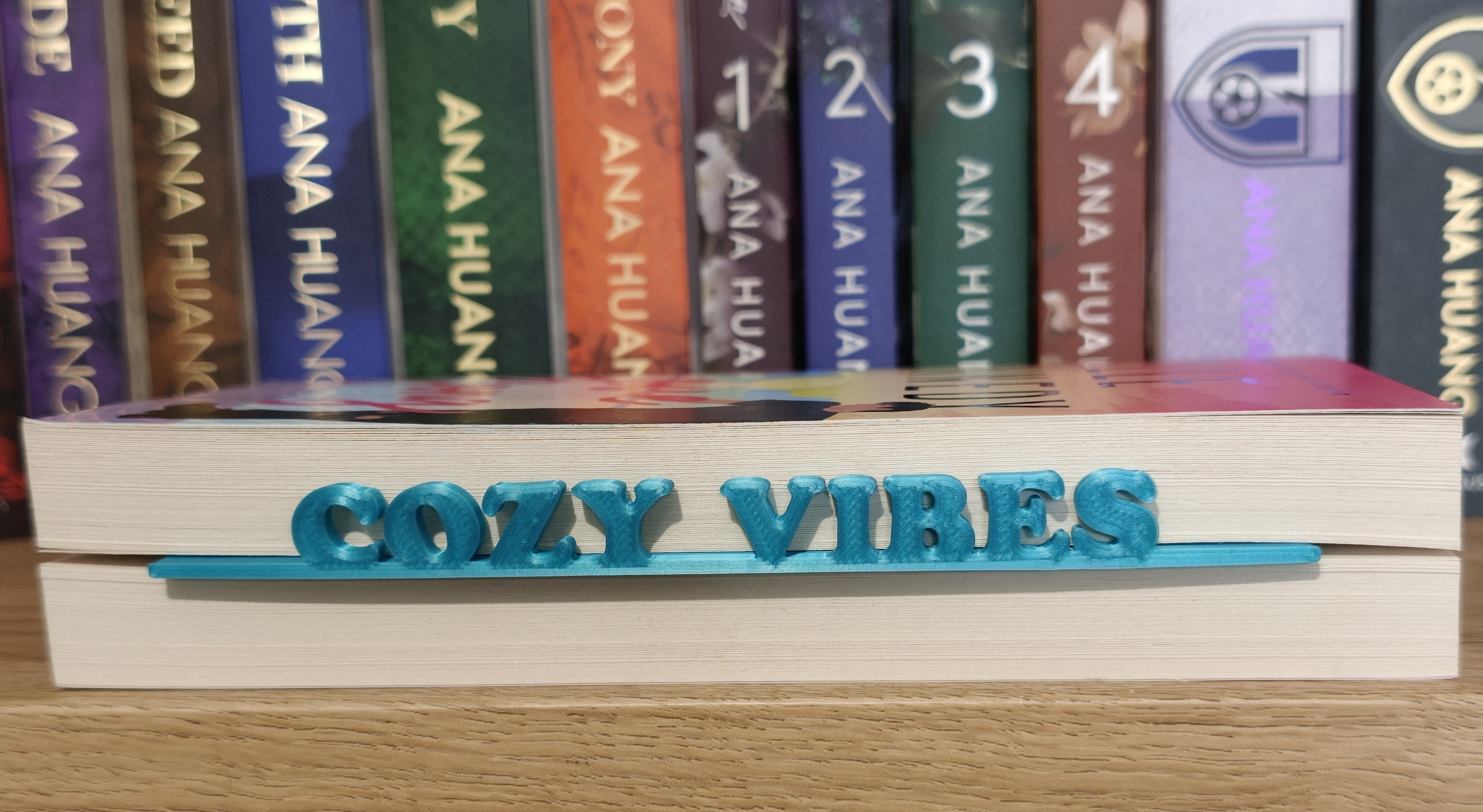 Cozy Vibes Side Bookmark - DIGITAL FILE ONLY - STL