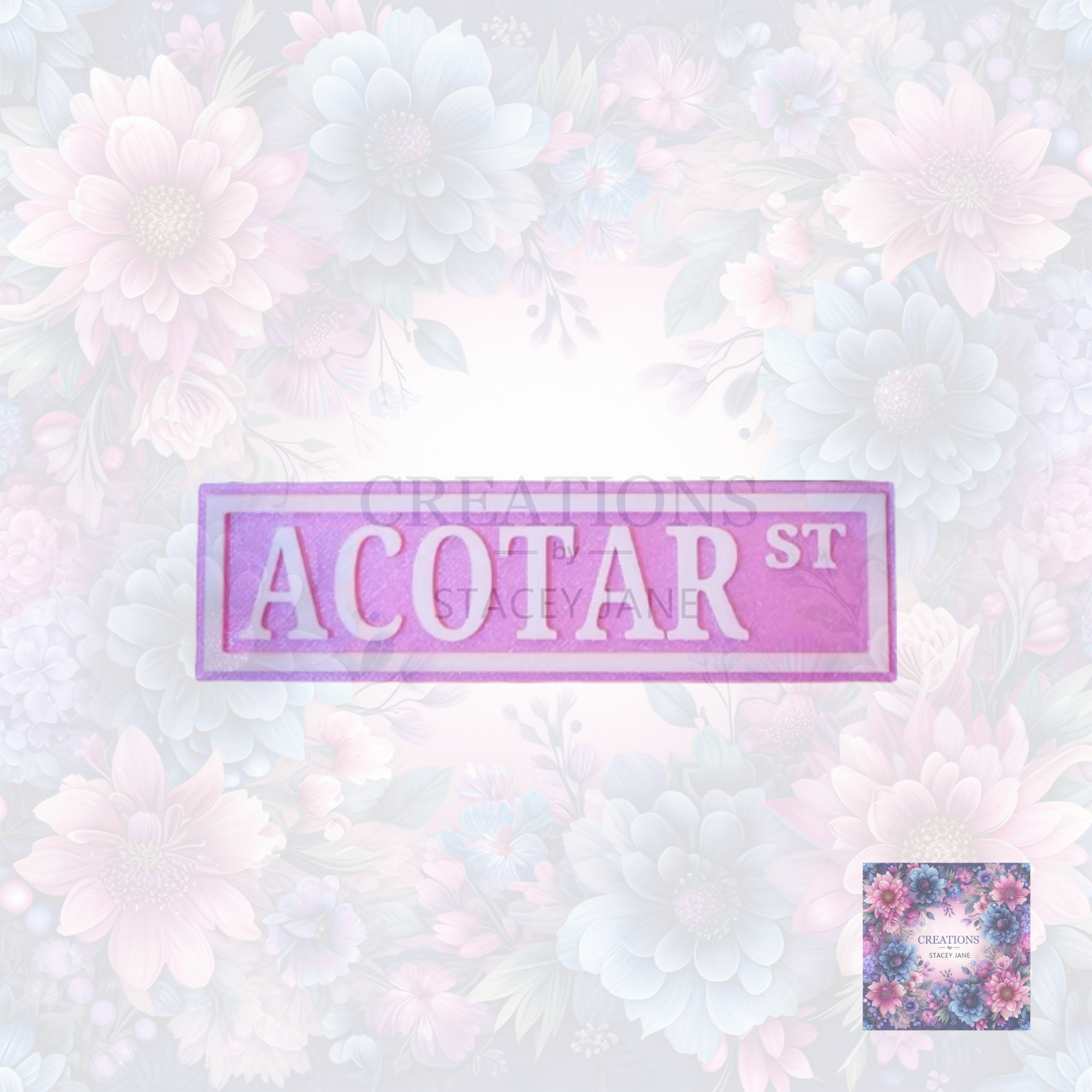 ACOTAR Shelf Sign