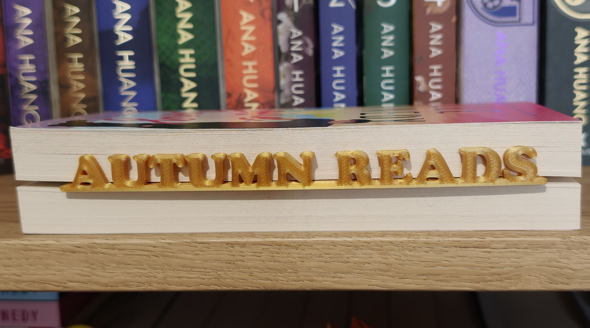 Autumn Reads Side Bookmark