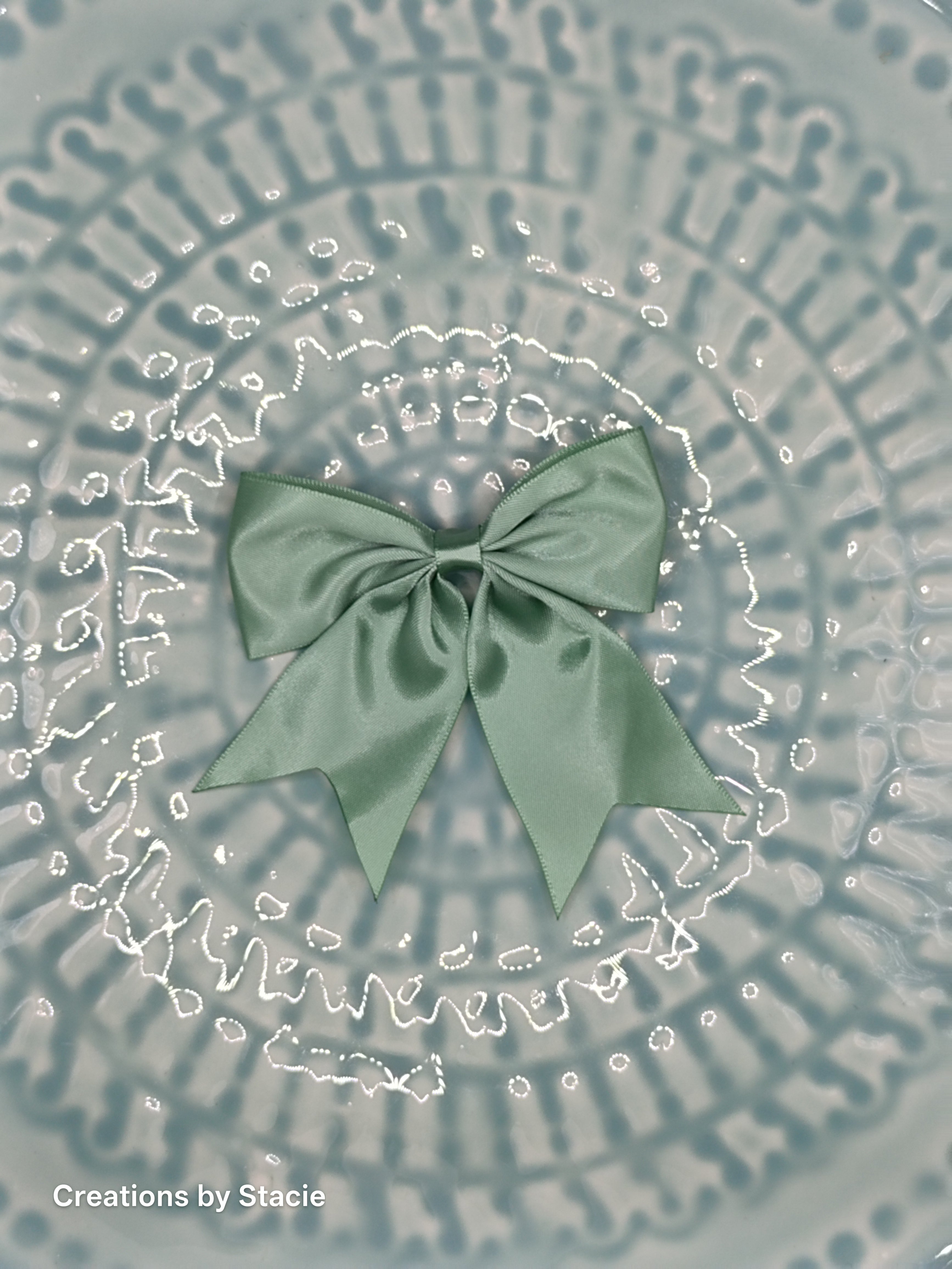 Small Satin Bow