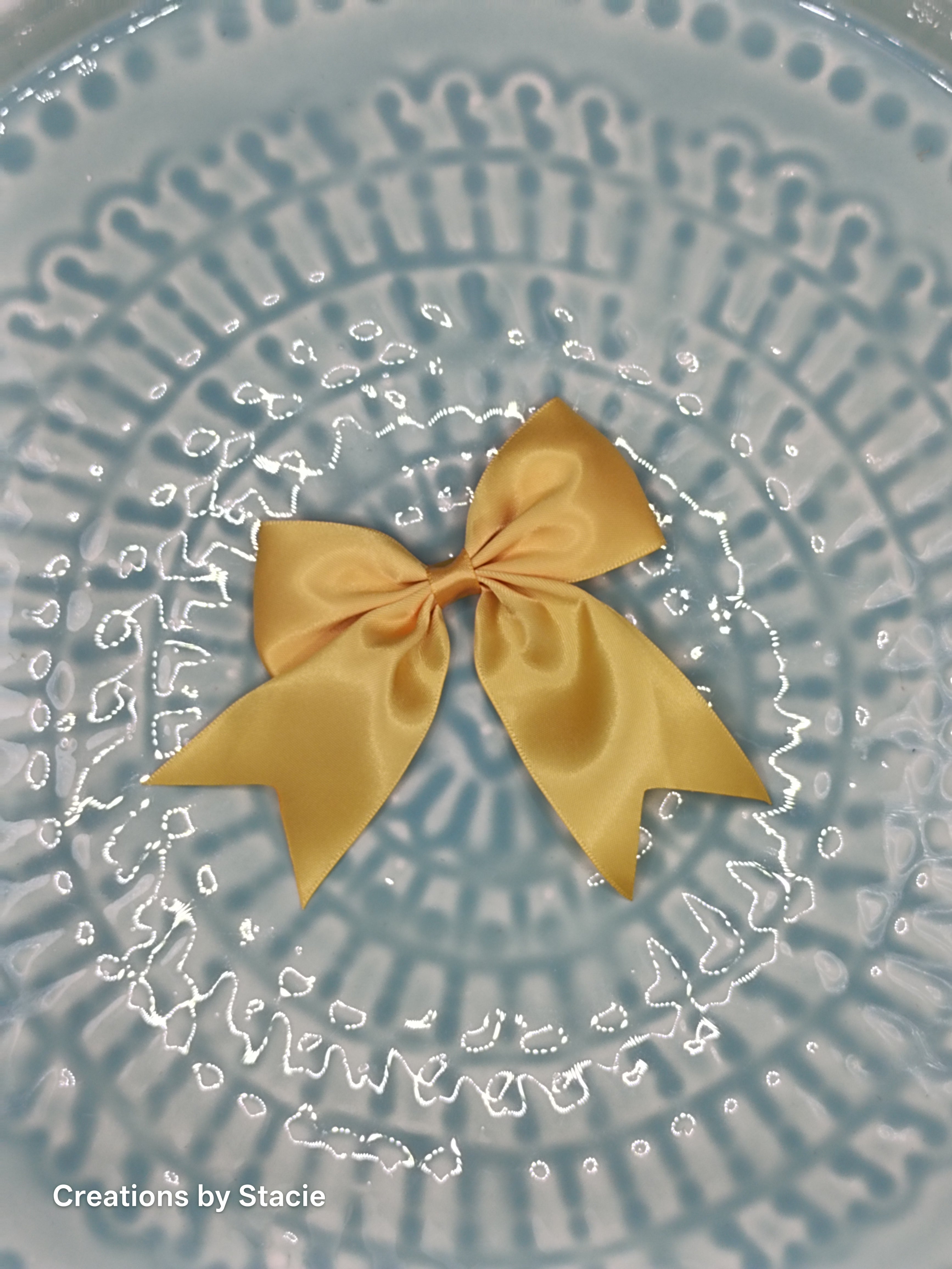 Small Satin Bow