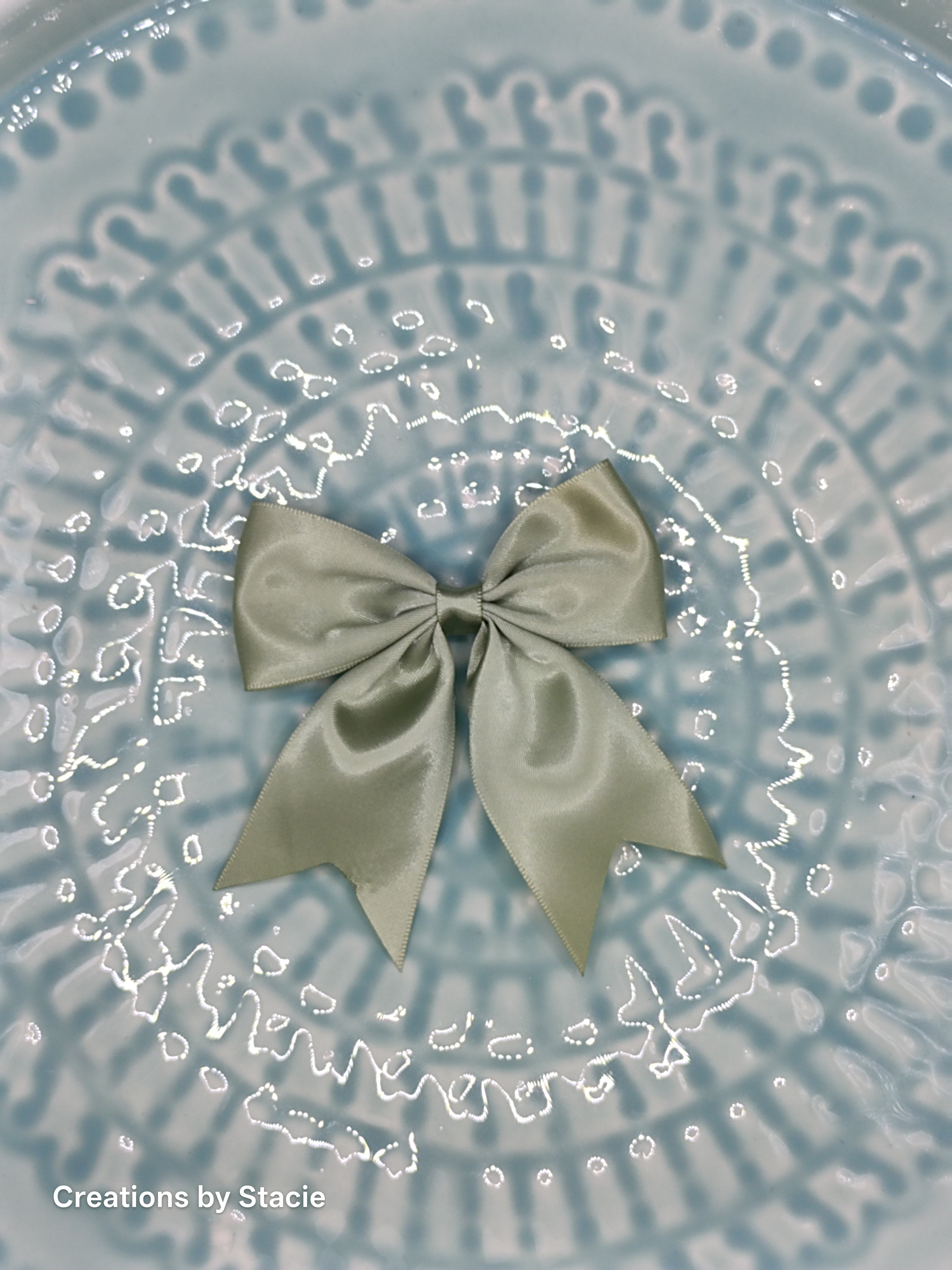 Small Satin Bow