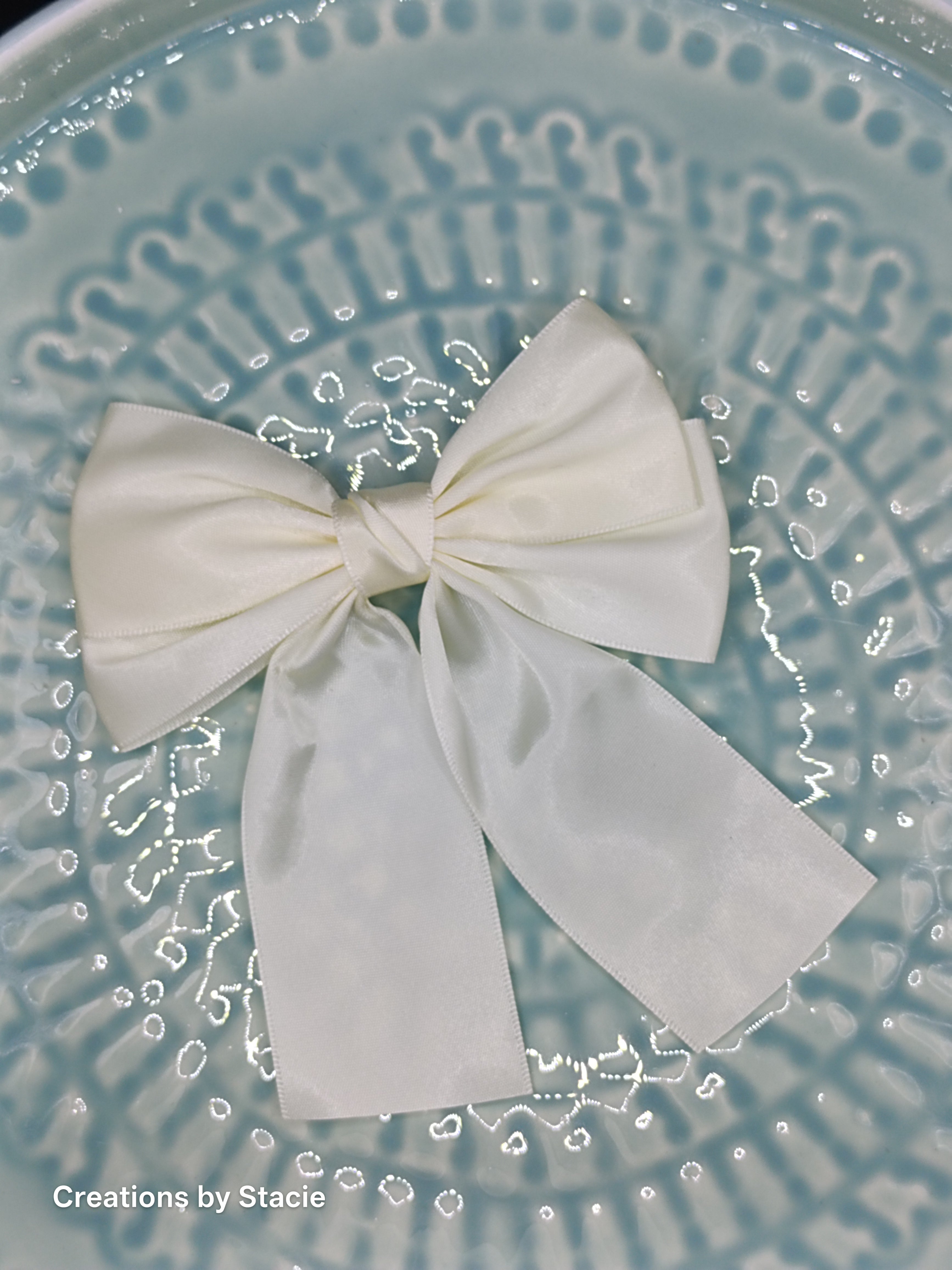 Medium Satin Hair Bow