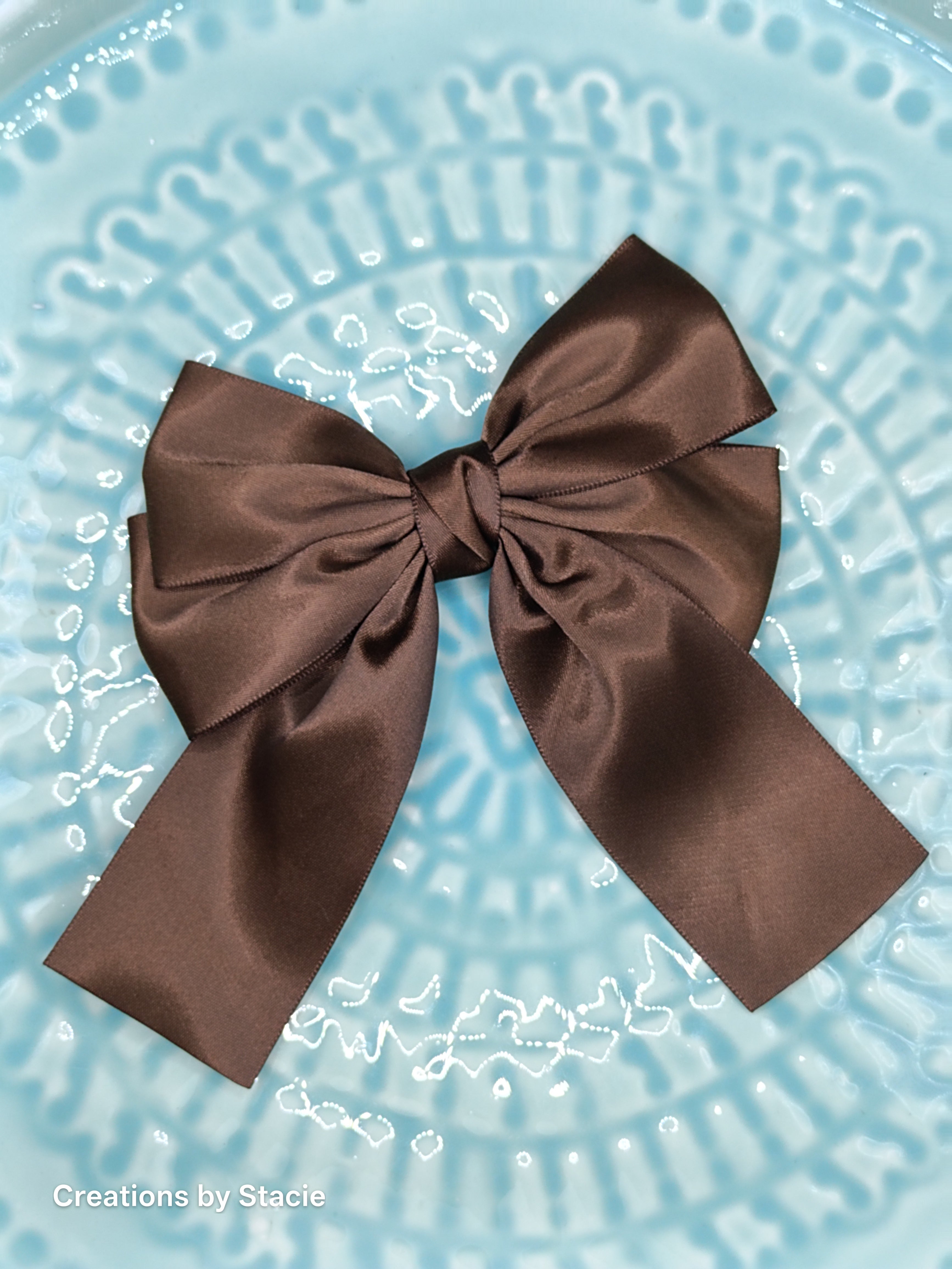 Medium Satin Hair Bow