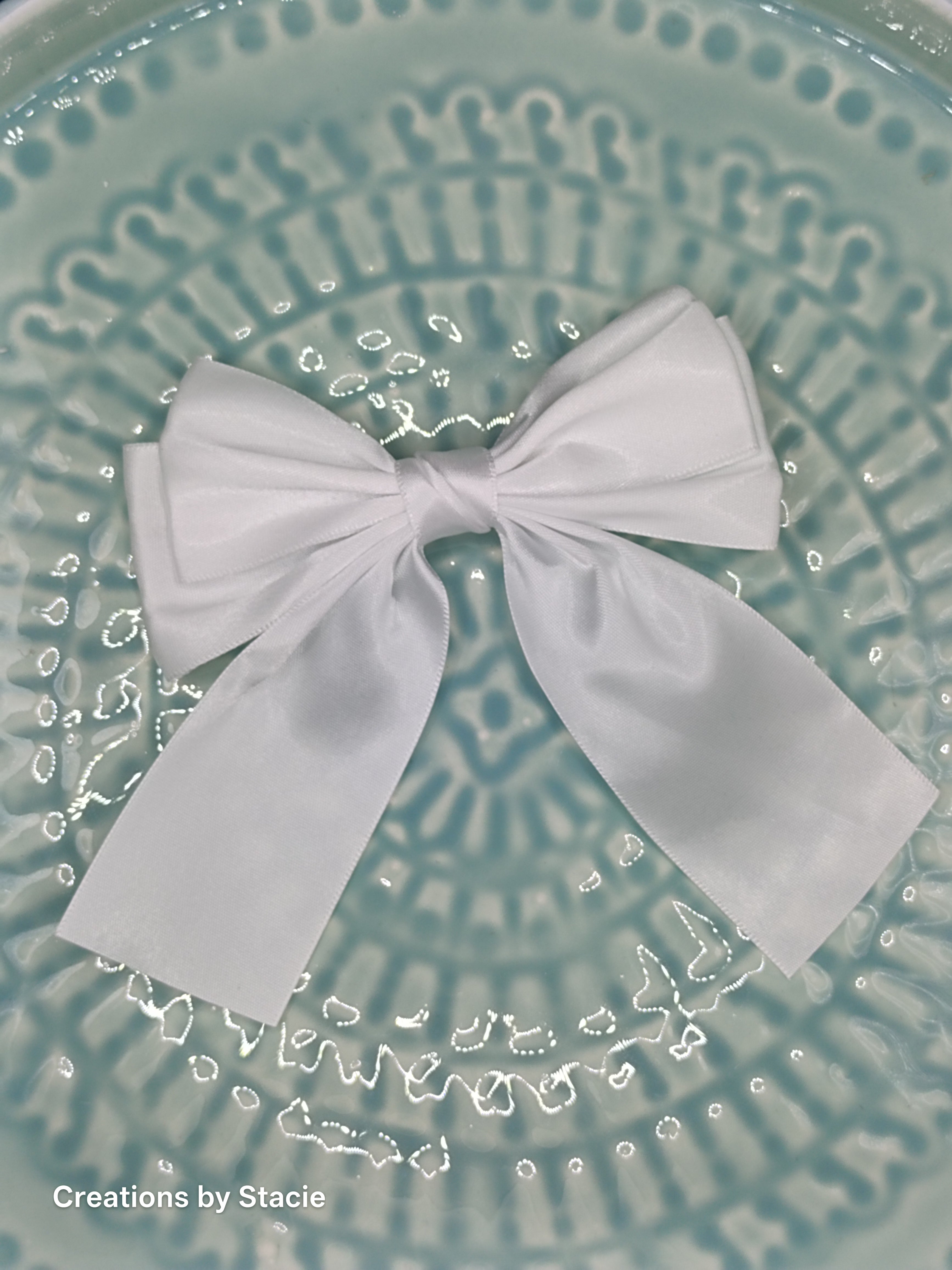 Medium Satin Hair Bow
