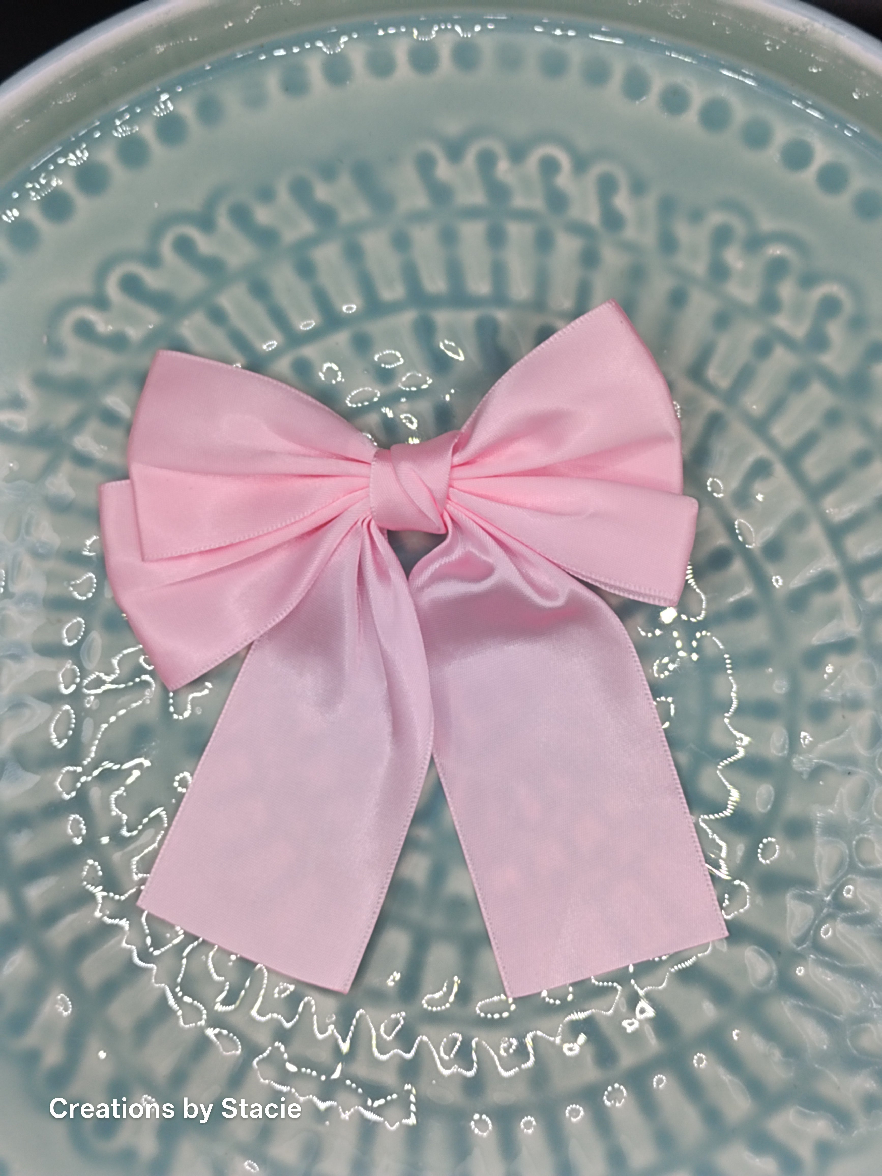 Medium Satin Hair Bow
