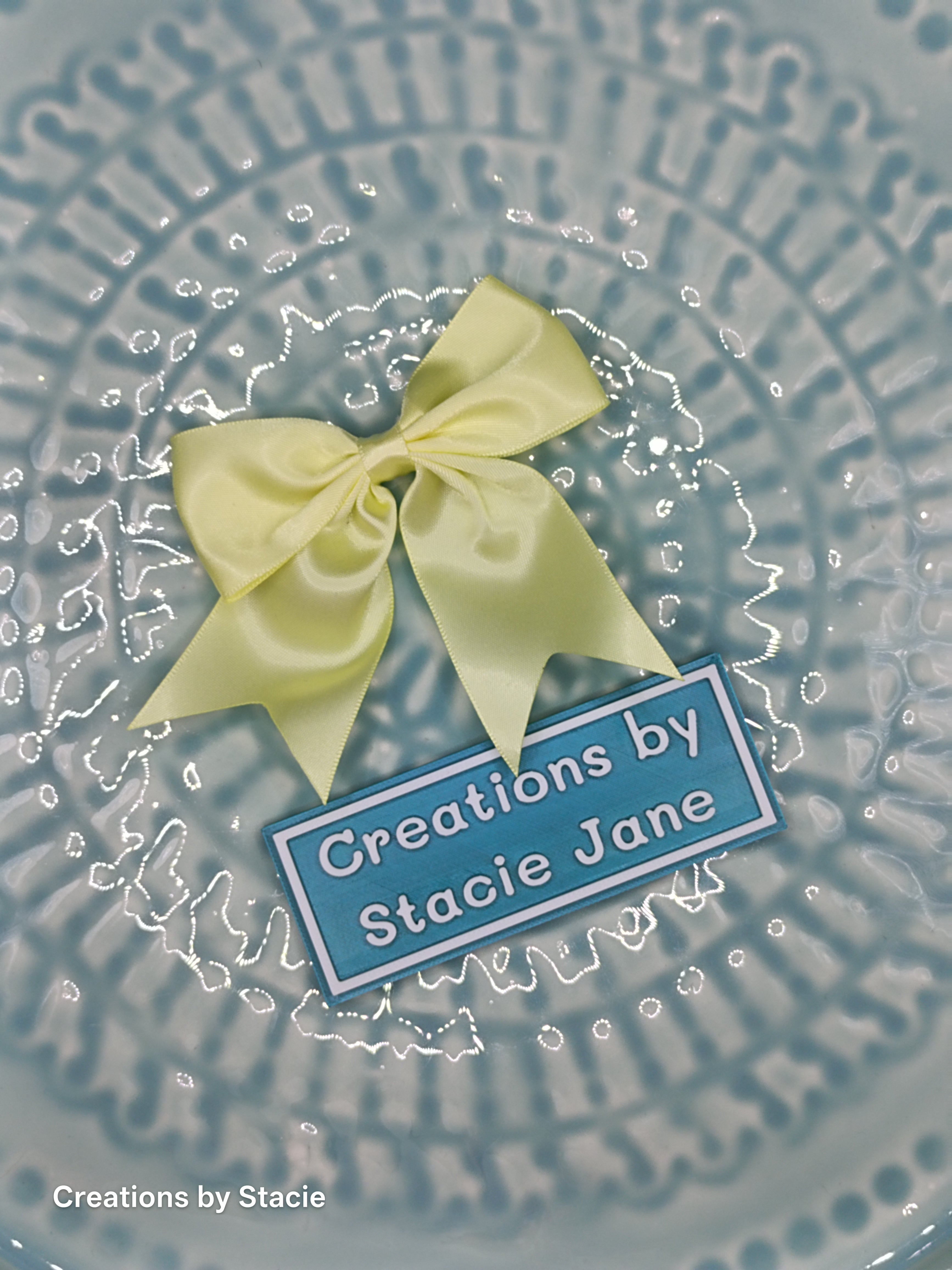 Small Satin Bow
