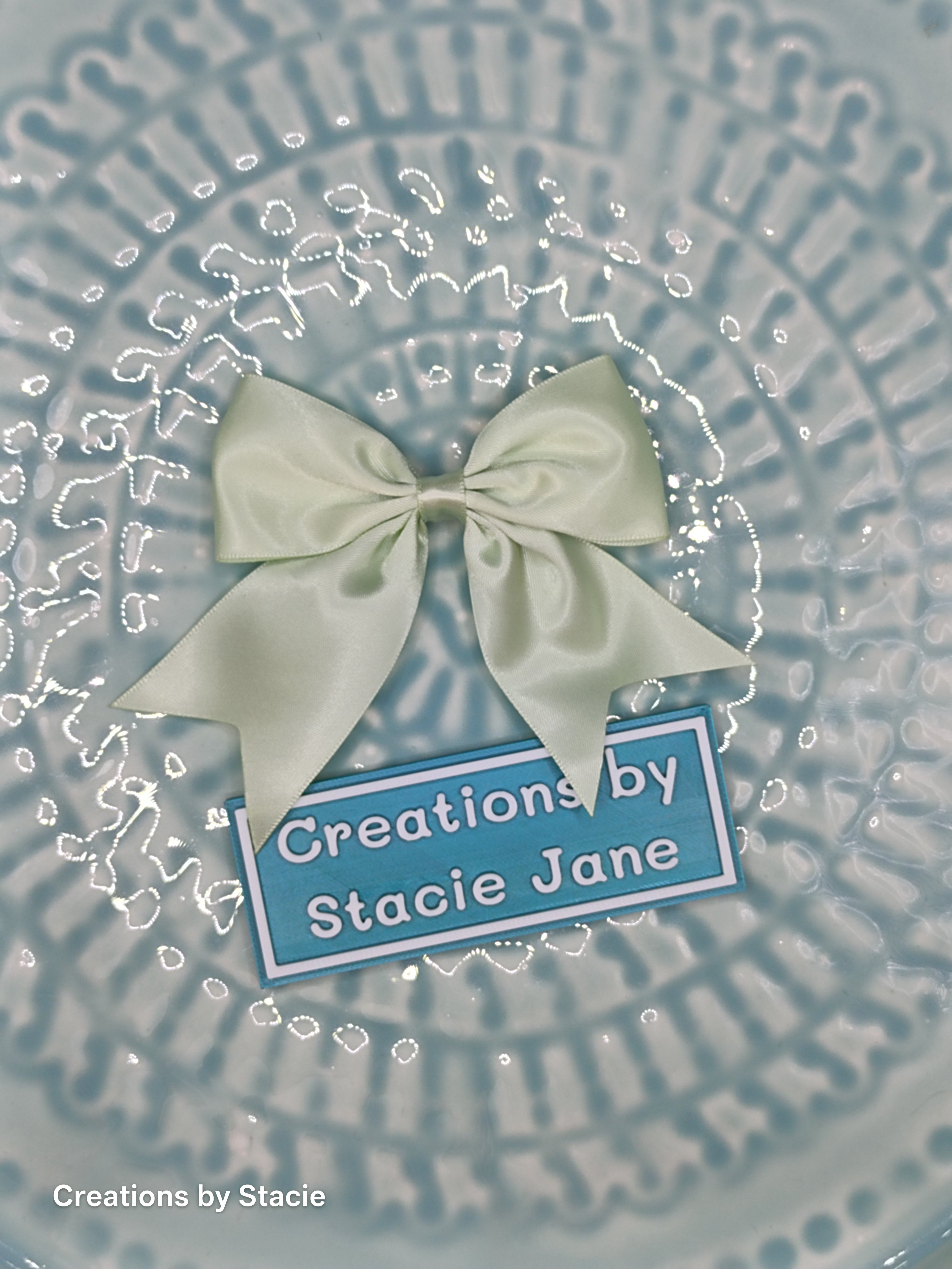 Small Satin Bow