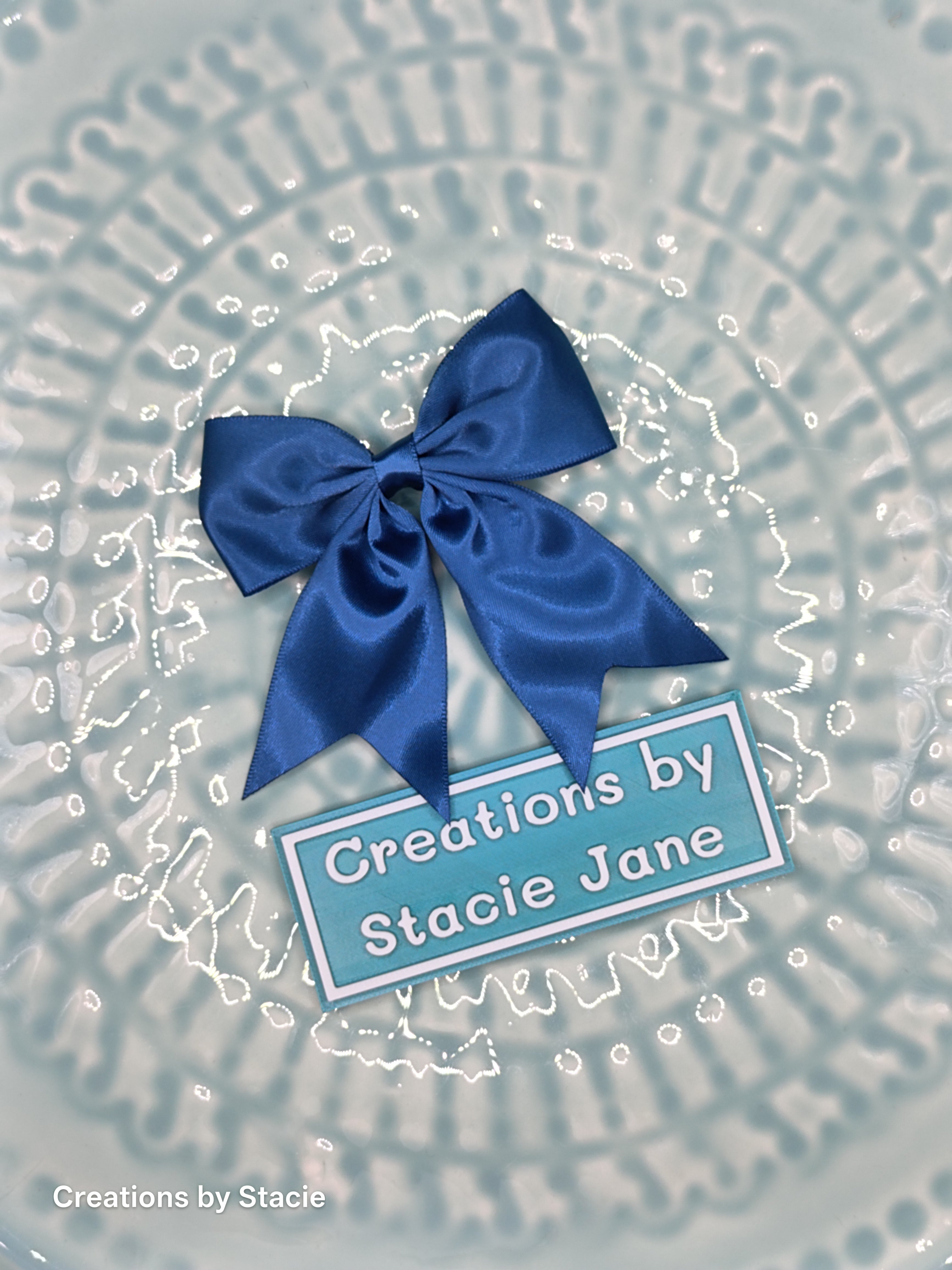 Small Satin Bow
