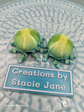 Jelly fish (Green/purple)