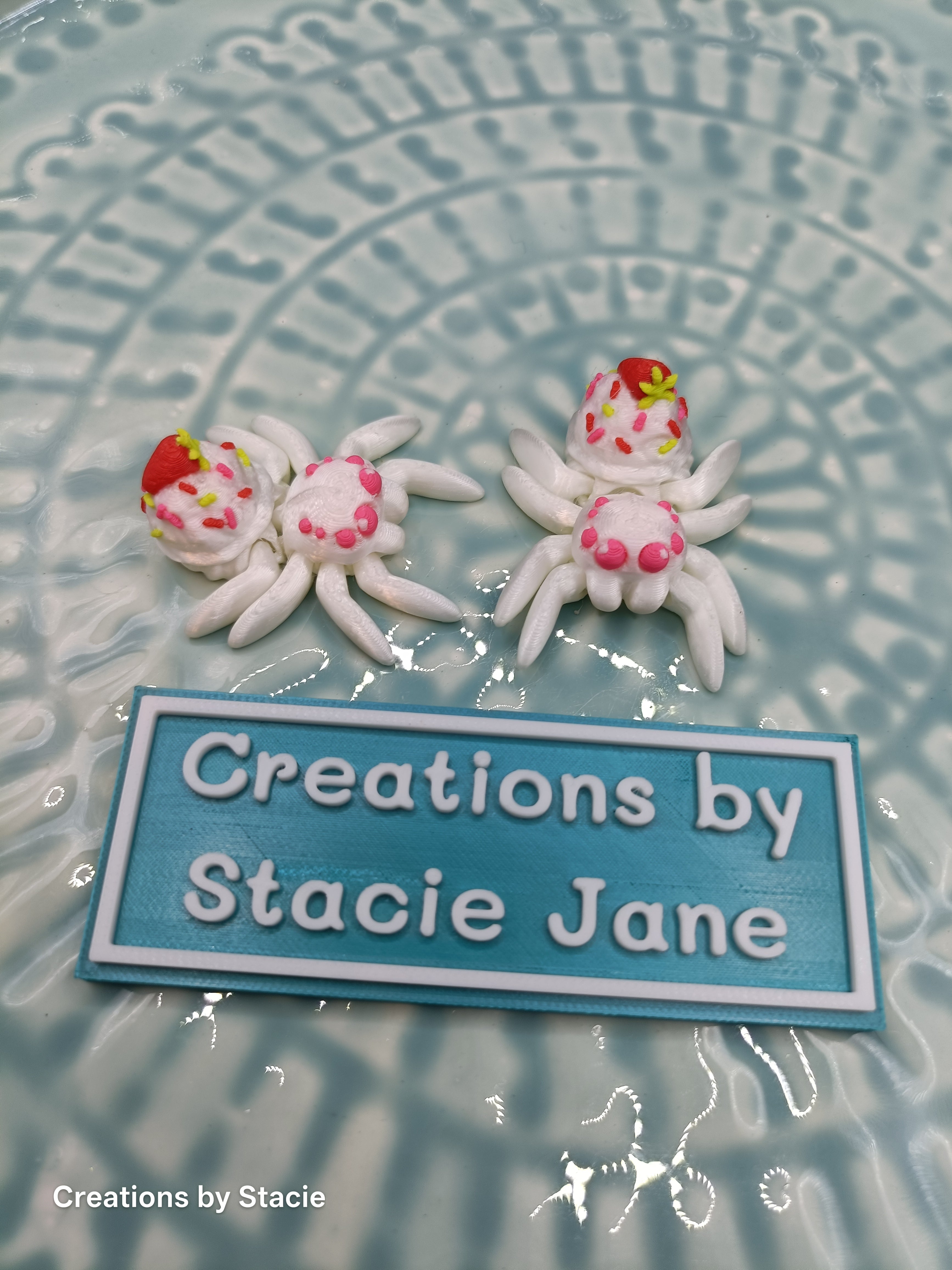 Strawberry Dessert Spider