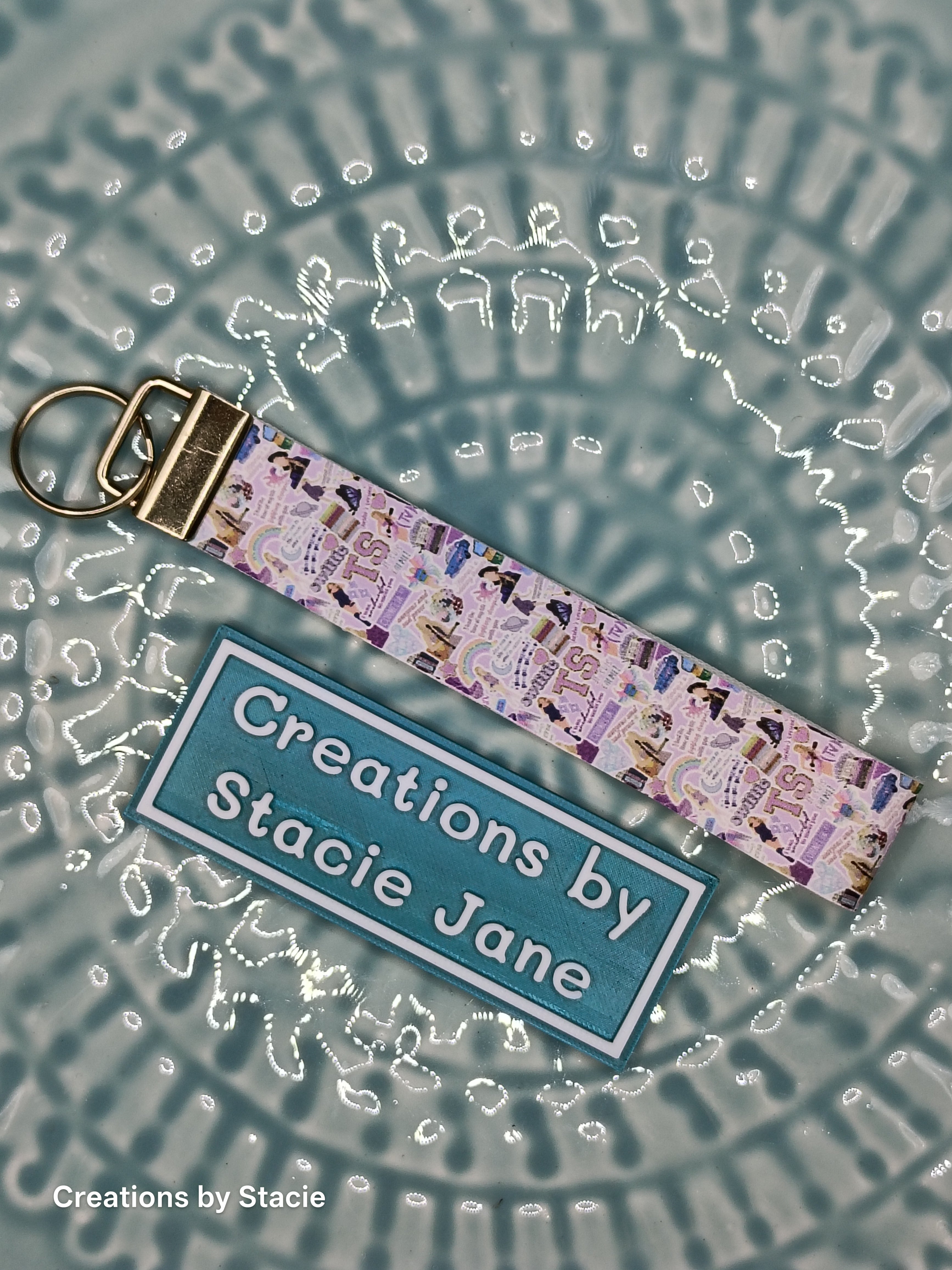 Taylor Swift Inspired Key fobs/Wristlet