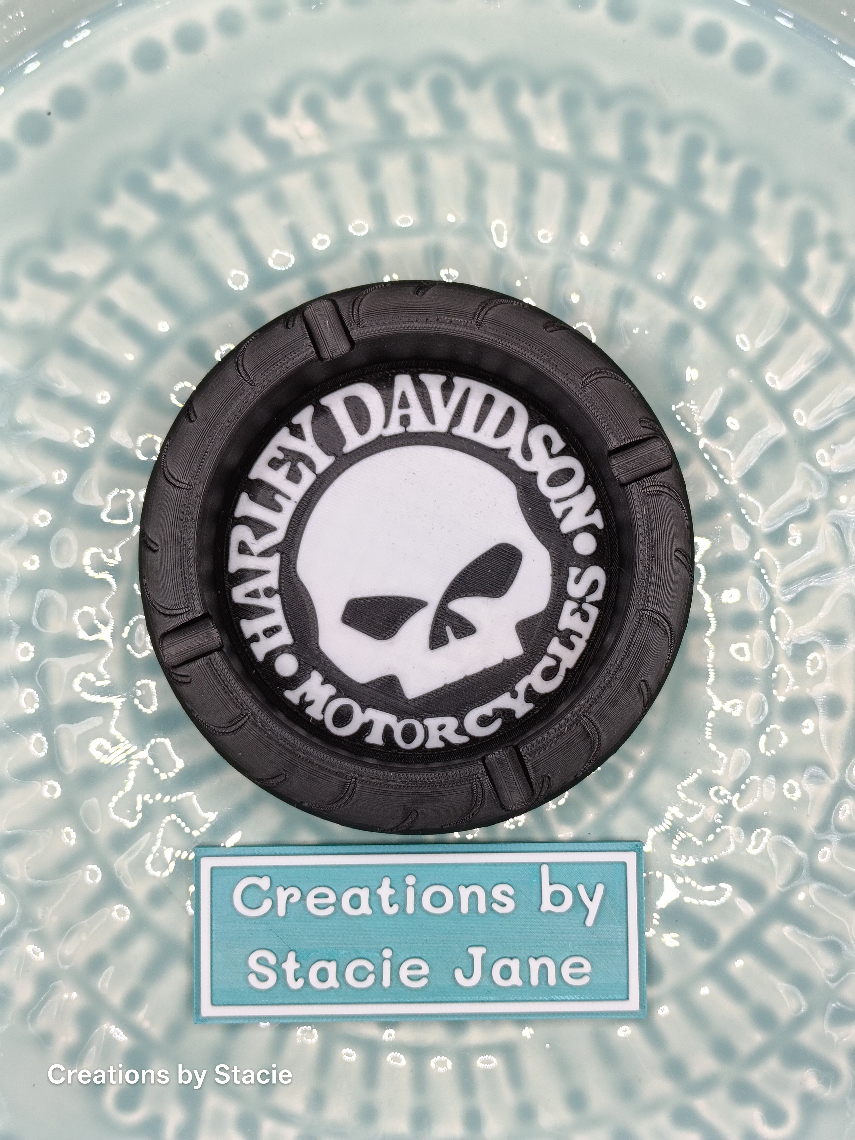 Ashtrays - Inspired by Harley Davidson and Route 66