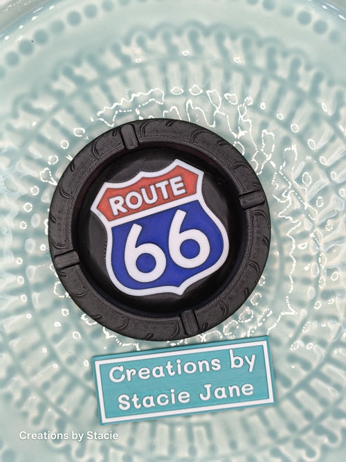 Ashtrays - Inspired by Harley Davidson and Route 66
