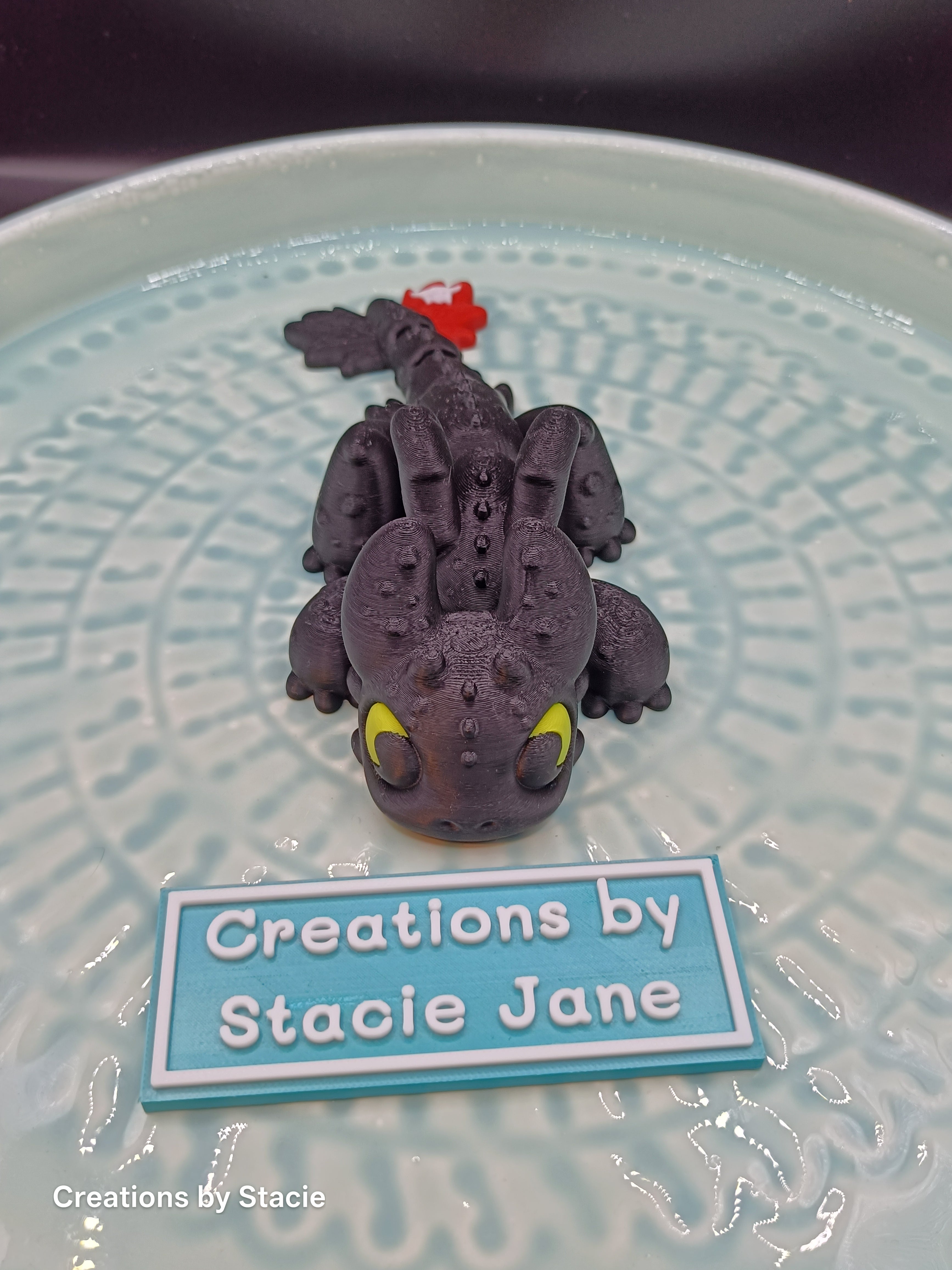 Night Fury Inspired 3d print