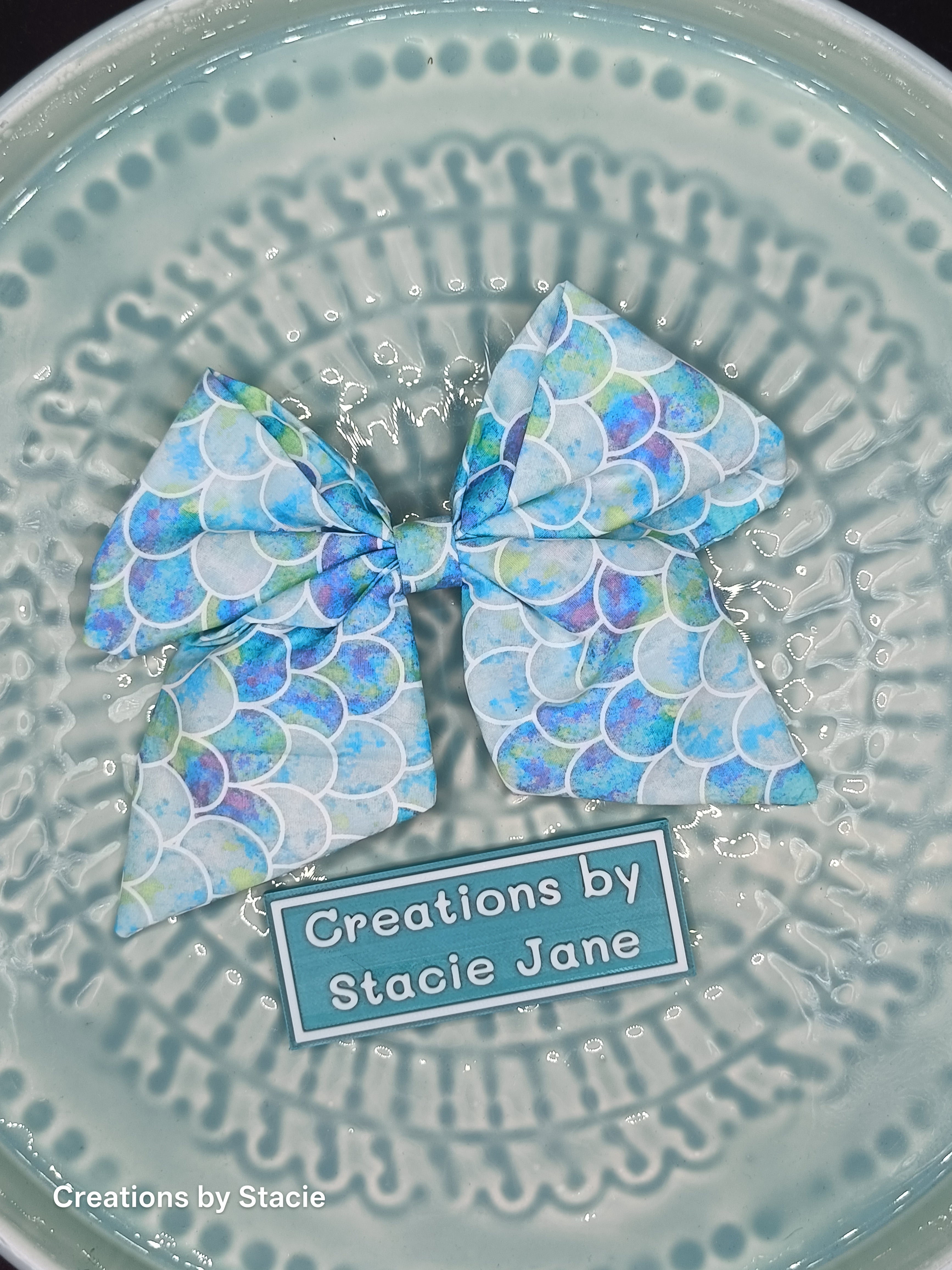Handmade Fabric Hair Bows - Inspired by