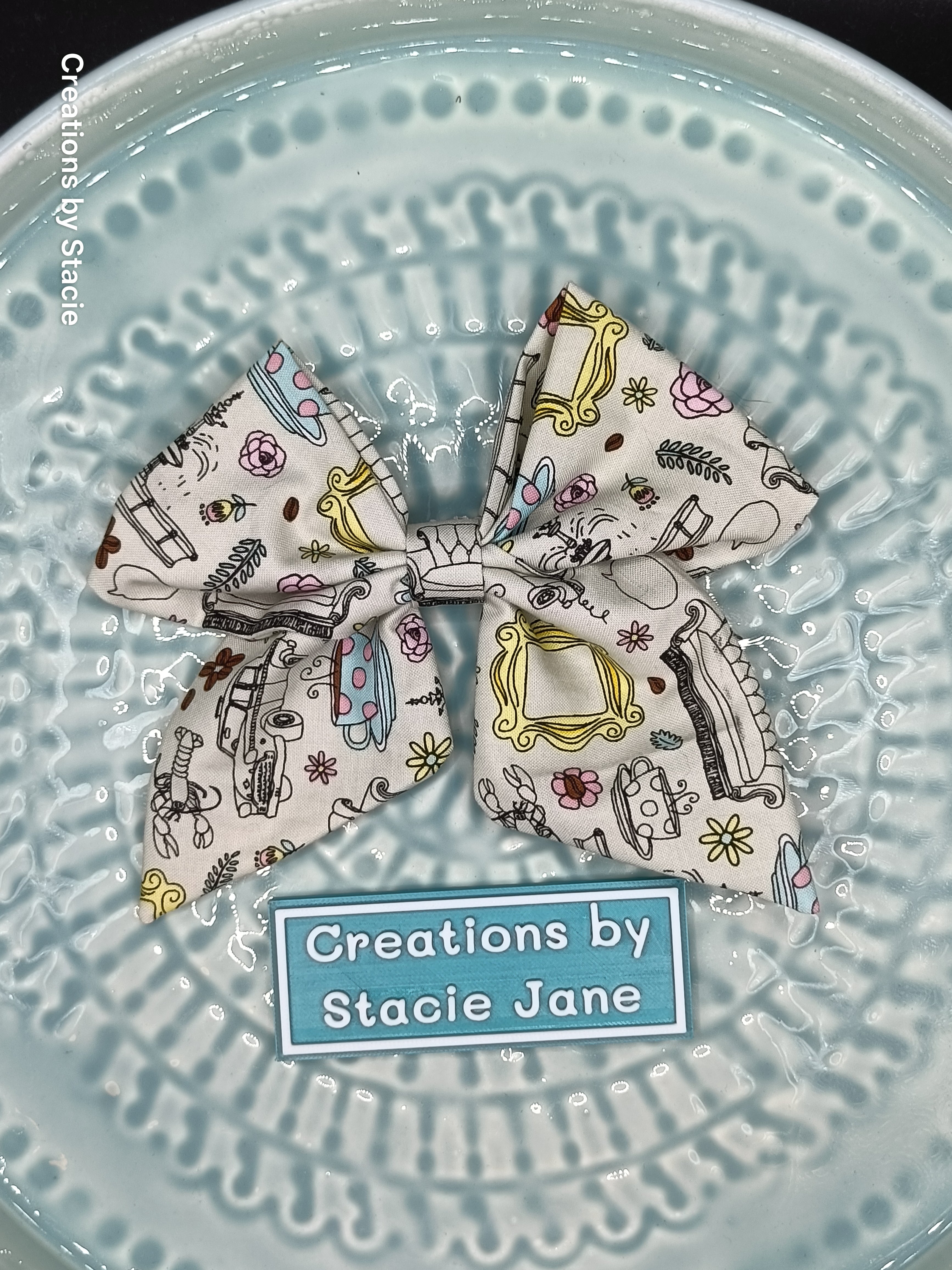 Handmade Fabric Hair Bows - Inspired by