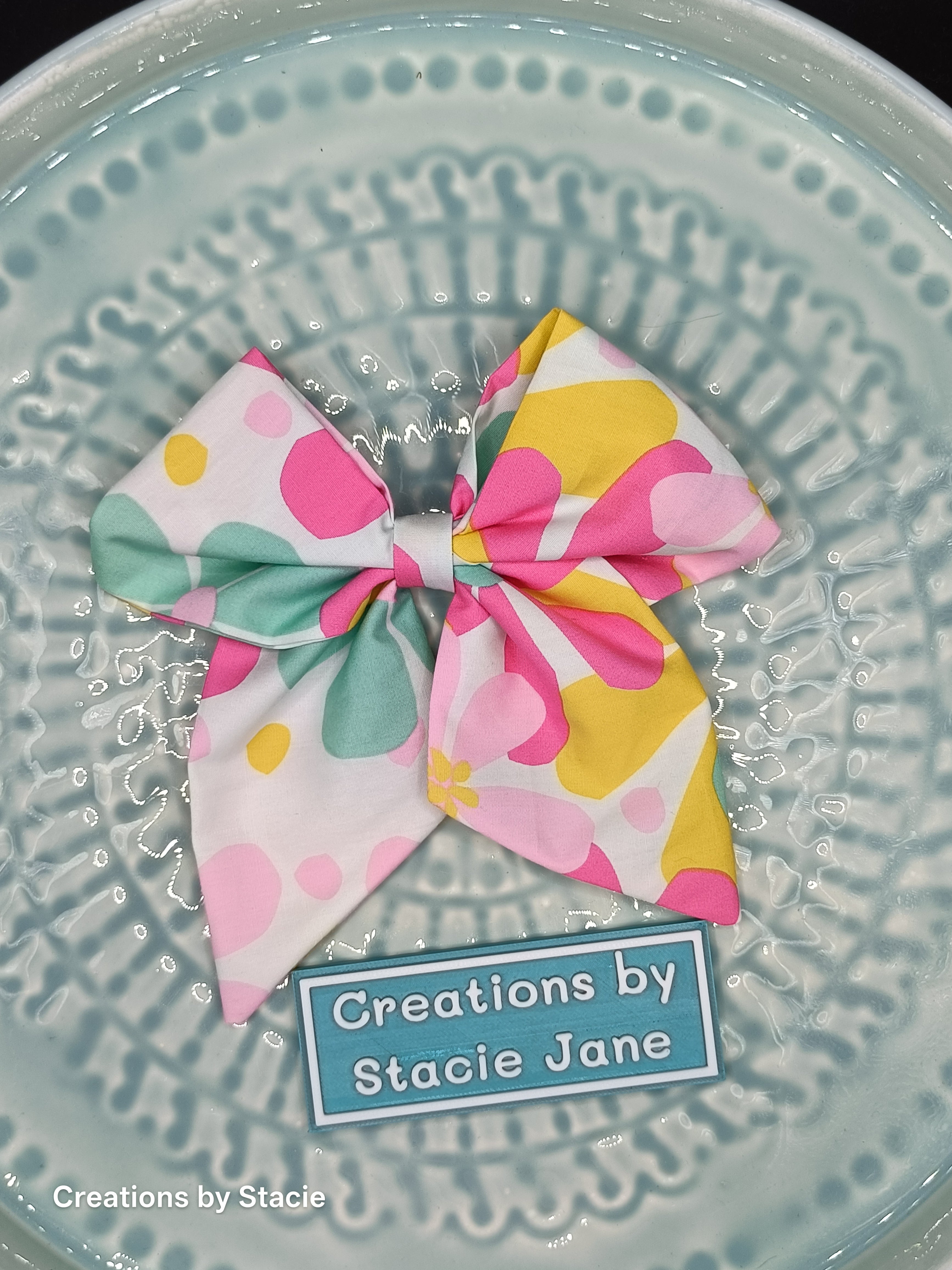 Handmade Fabric Hair Bows - Inspired by