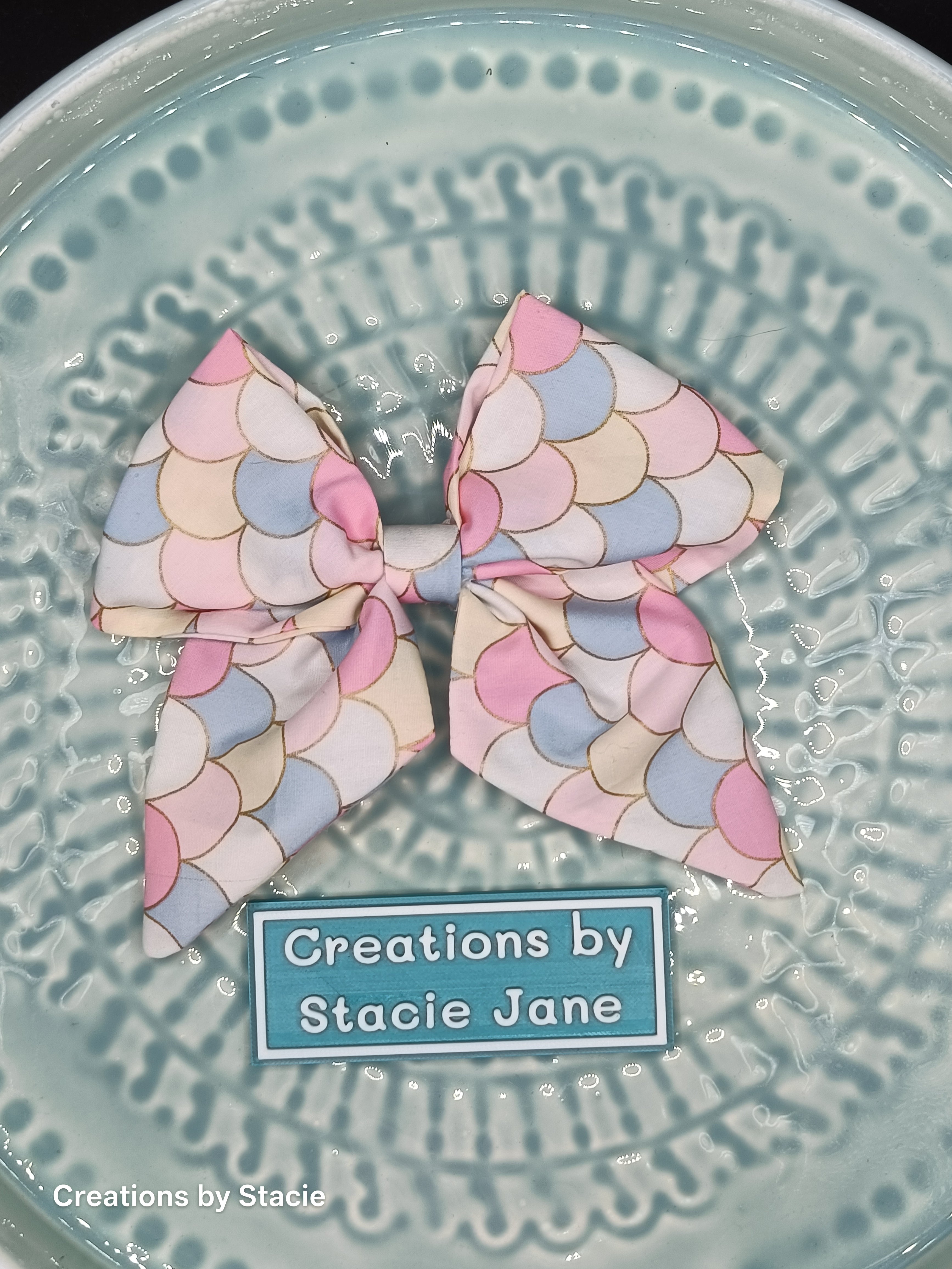 Handmade Fabric Hair Bows - Inspired by
