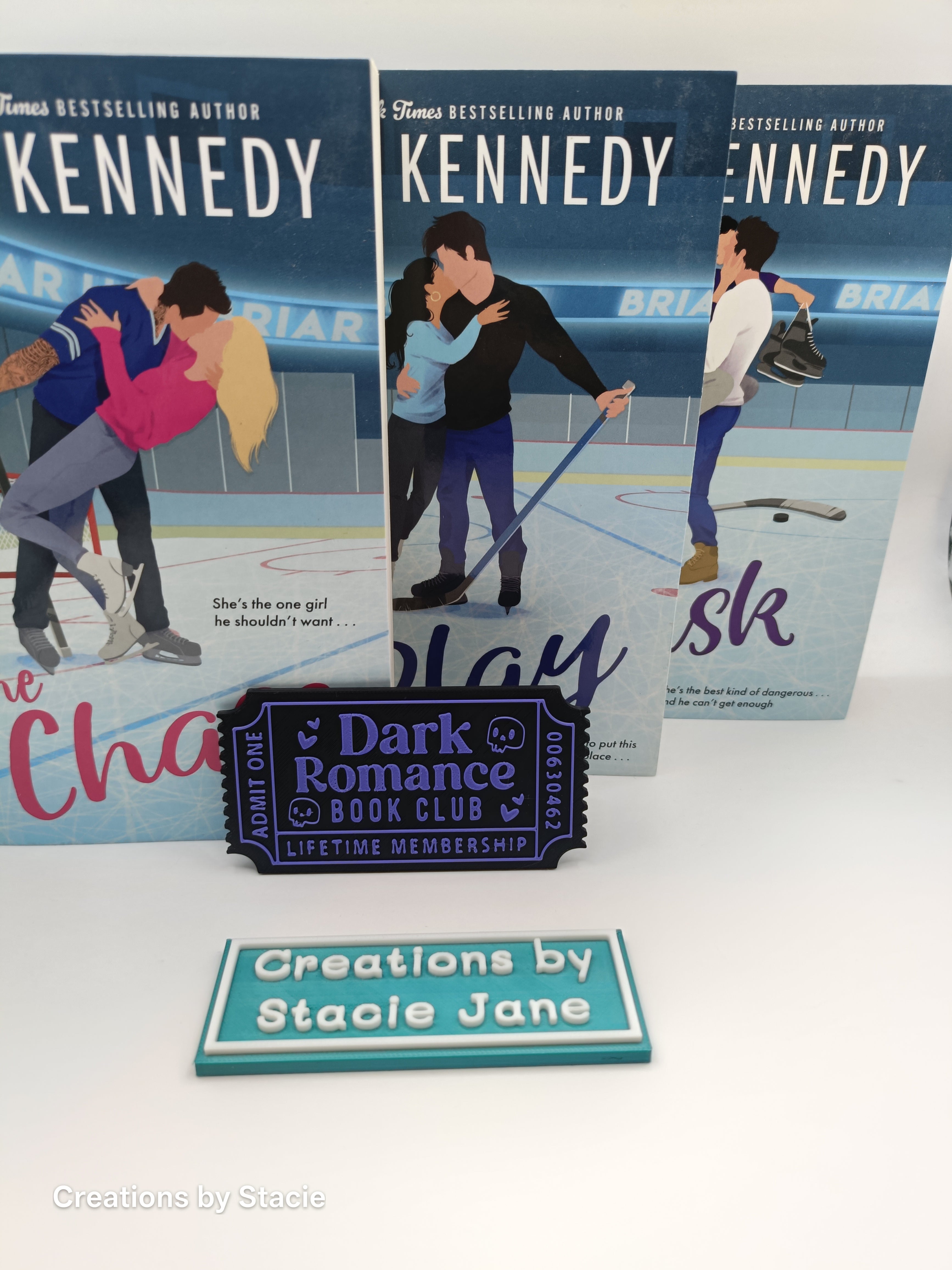 Book Ticket Shelf Decor -  3D Prints