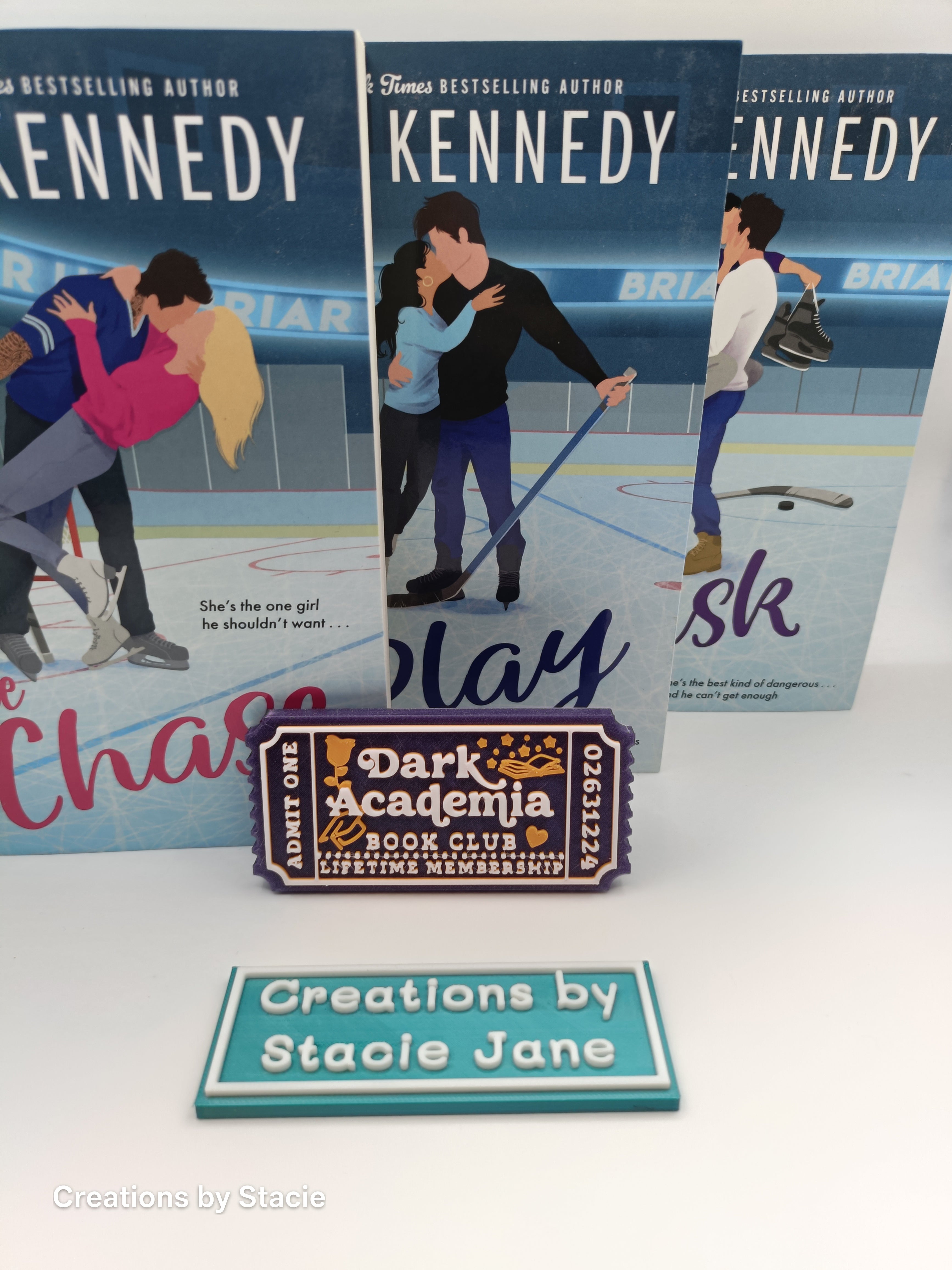 Book Ticket Shelf Decor -  3D Prints