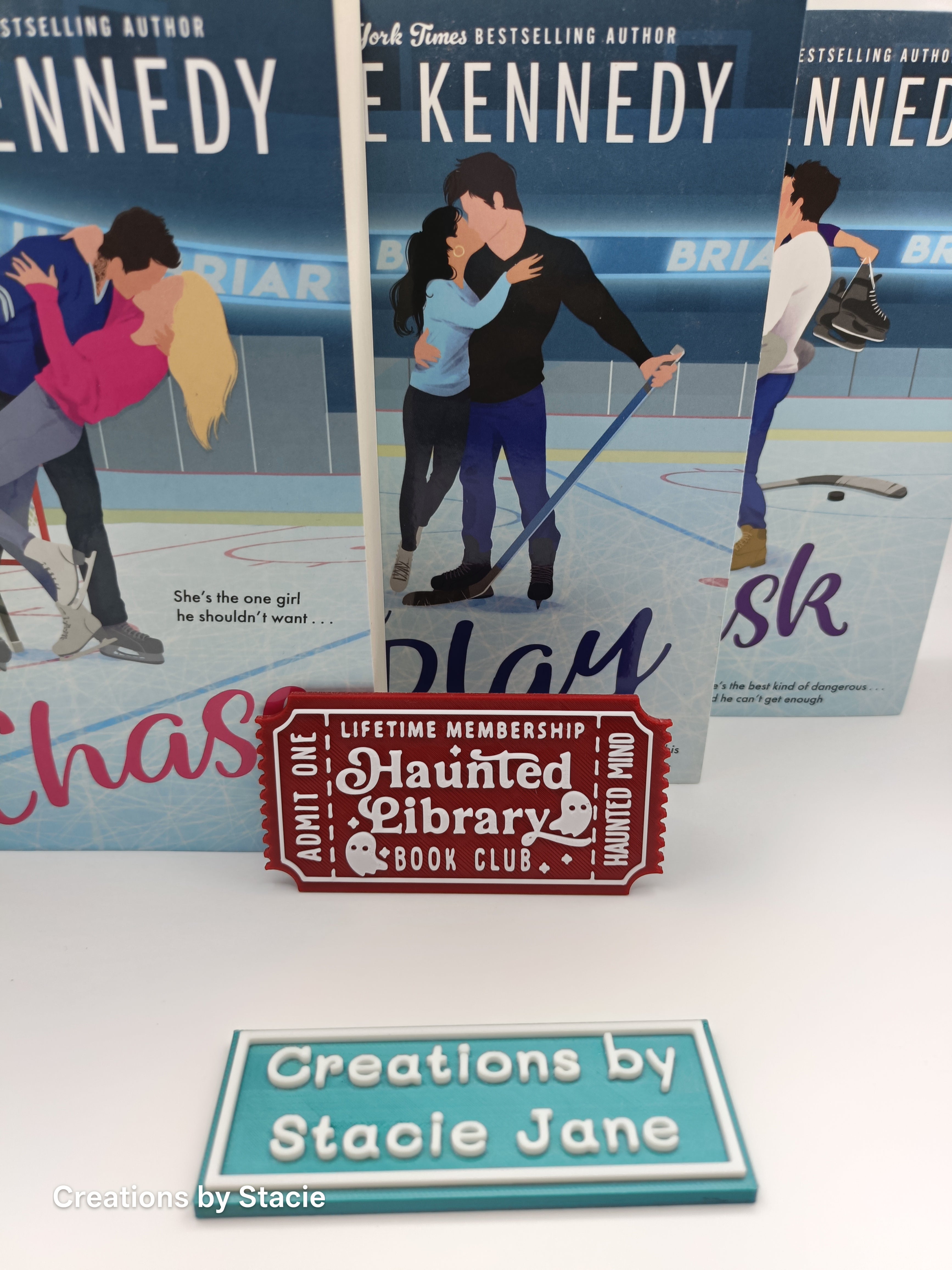 Book Ticket Shelf Decor -  3D Prints