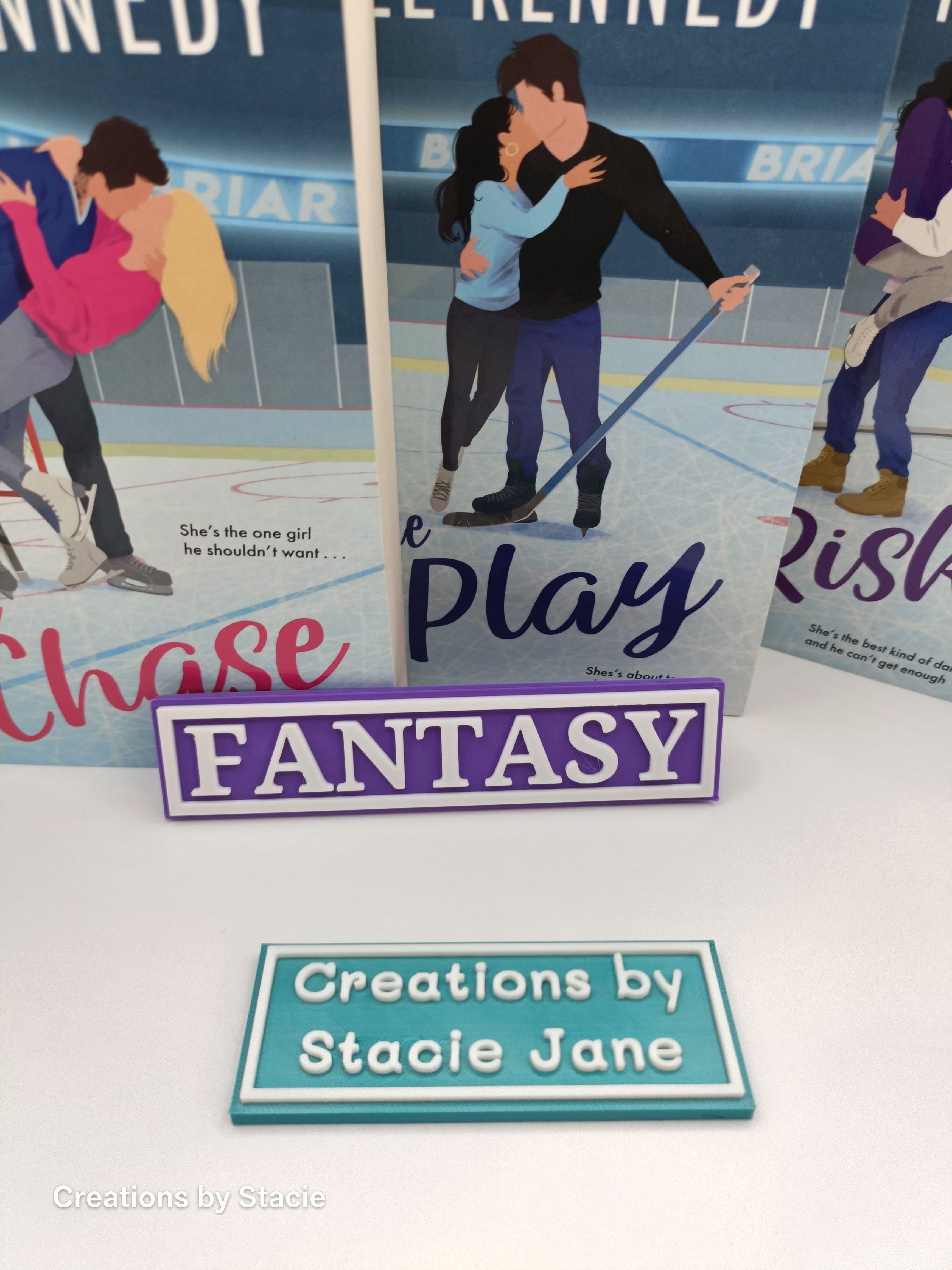 Fantasy Book Shelf Sign