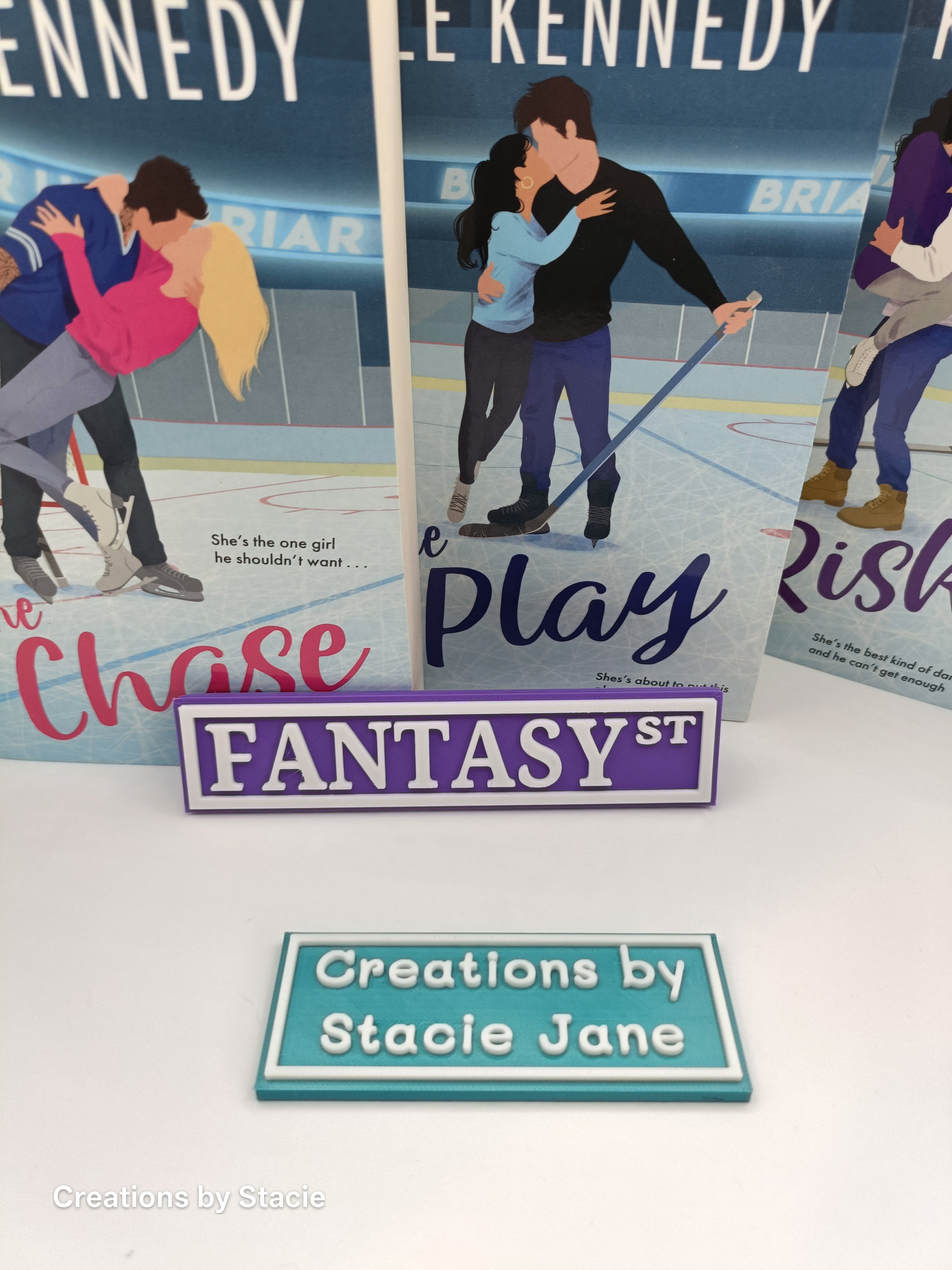 Fantasy Book Shelf Sign