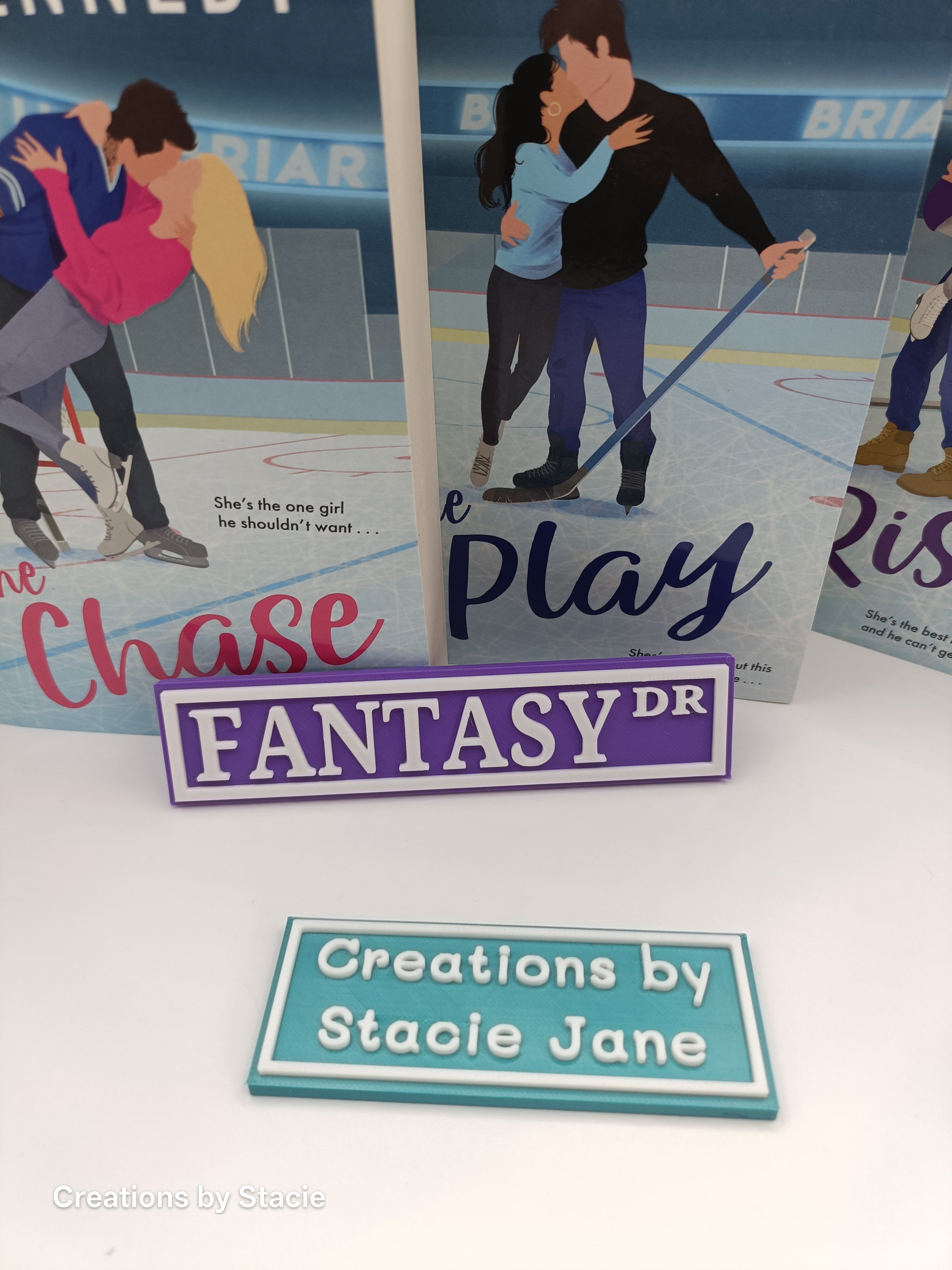 Fantasy Book Shelf Sign
