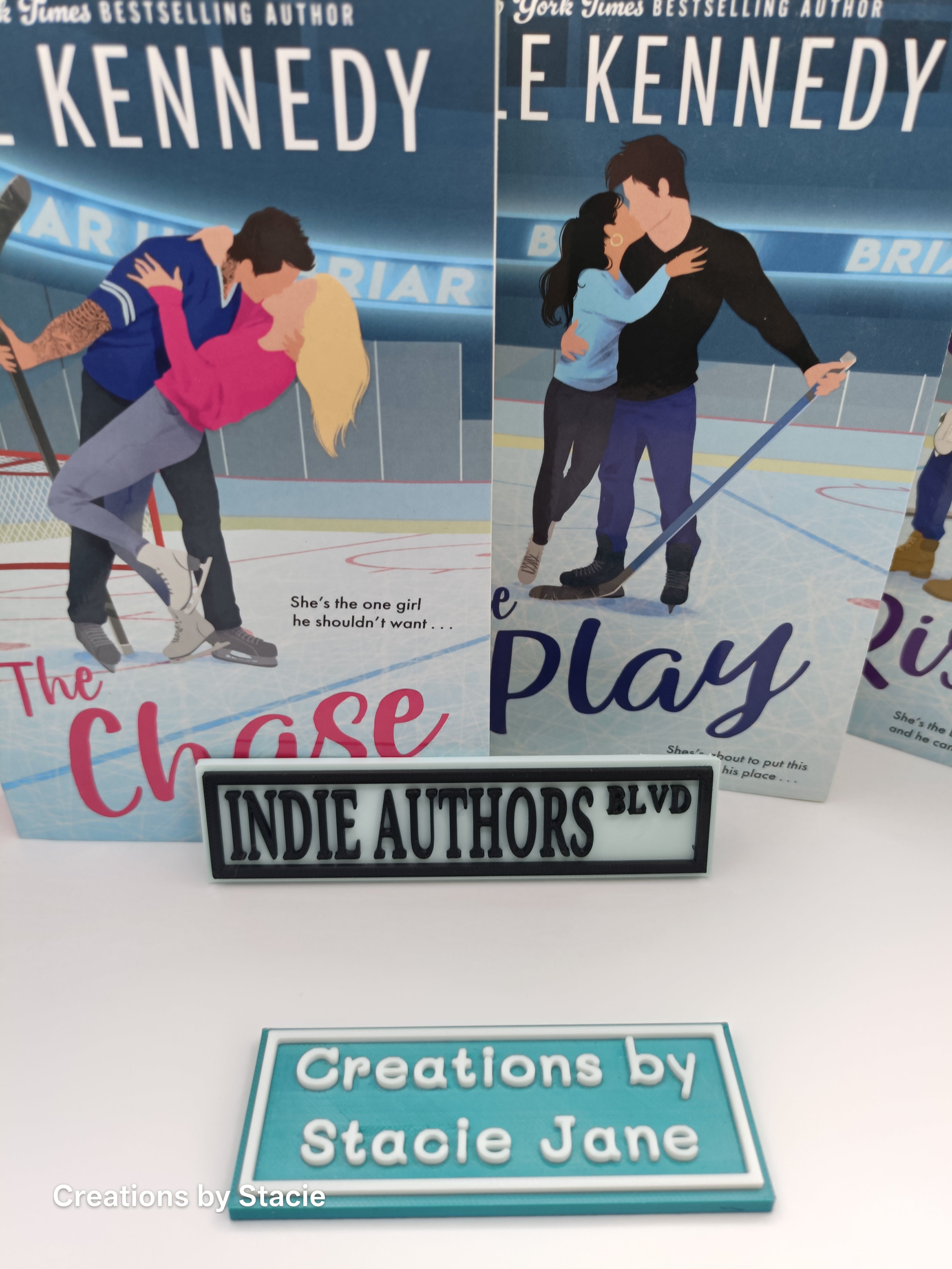 Indie Authors Book Shelf Sign