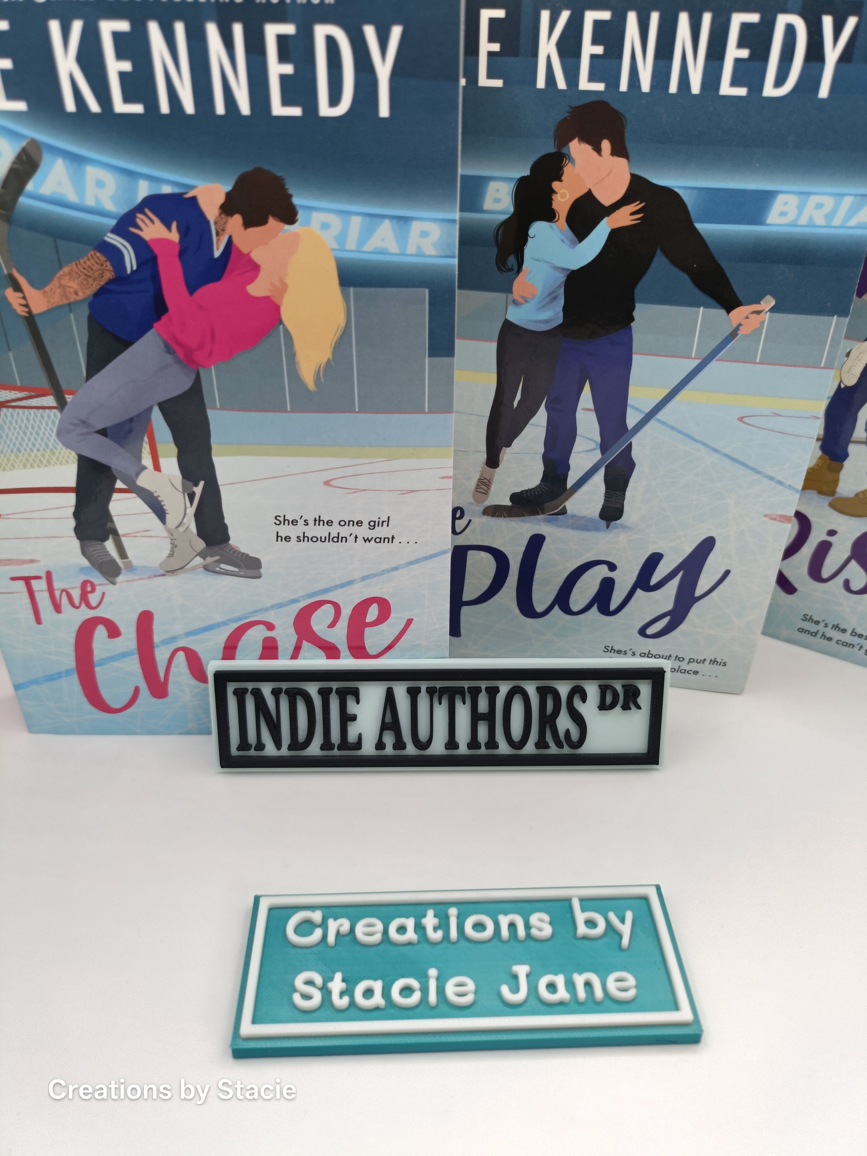Indie Authors Book Shelf Sign