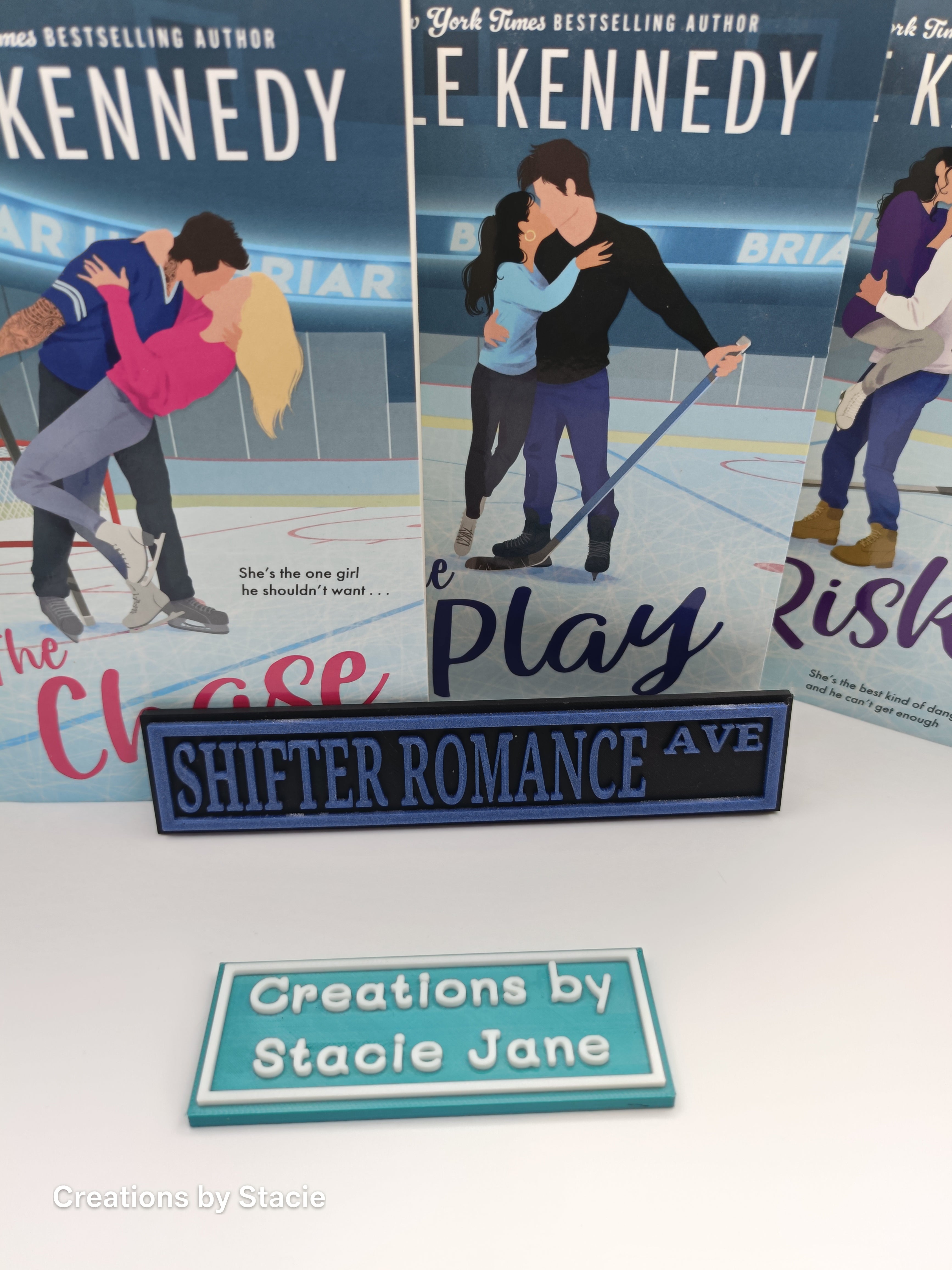 Shifter Romance Book Shelf Sign