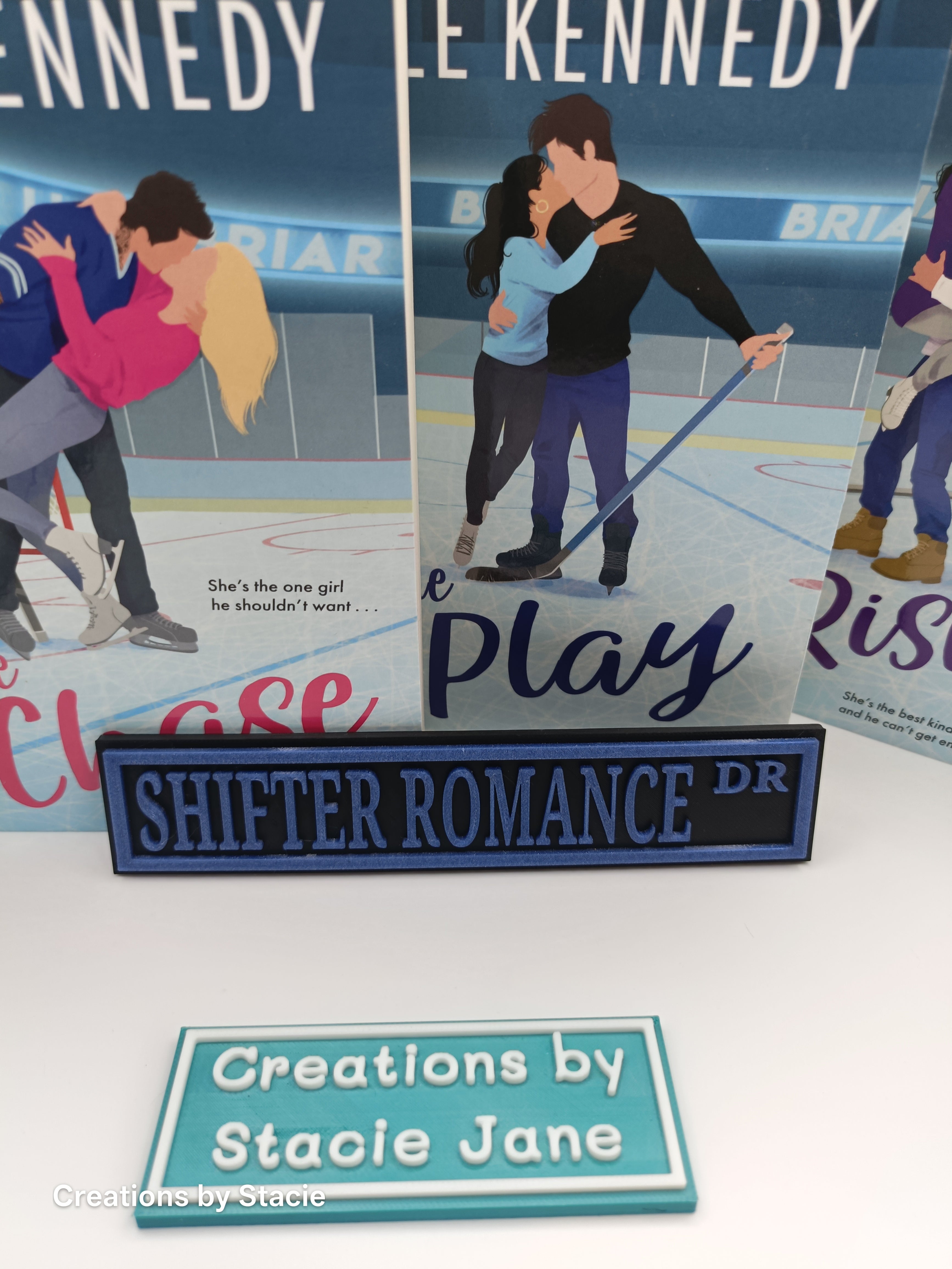 Shifter Romance Book Shelf Sign