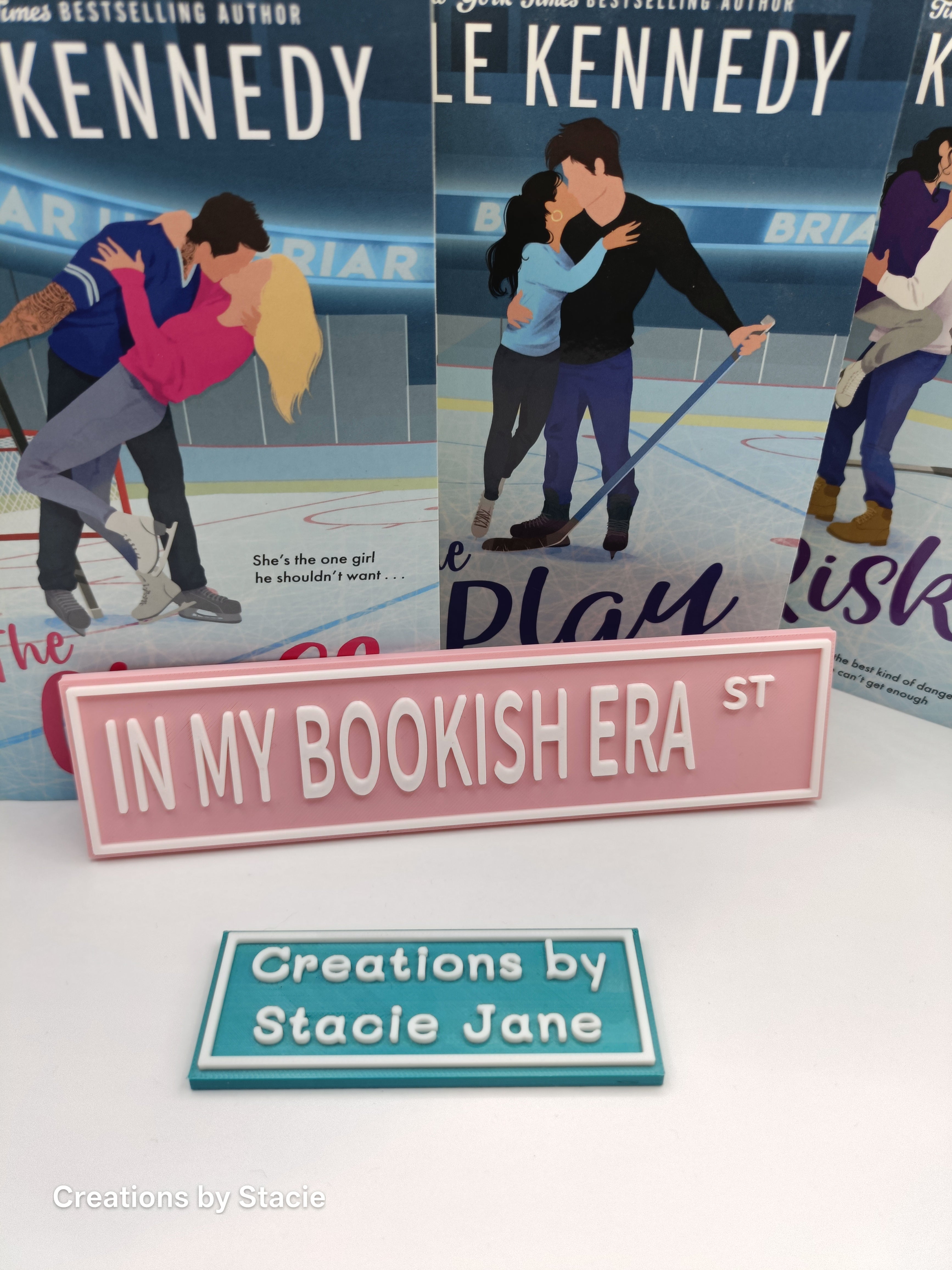 In My Bookish Era Book Shelf Sign