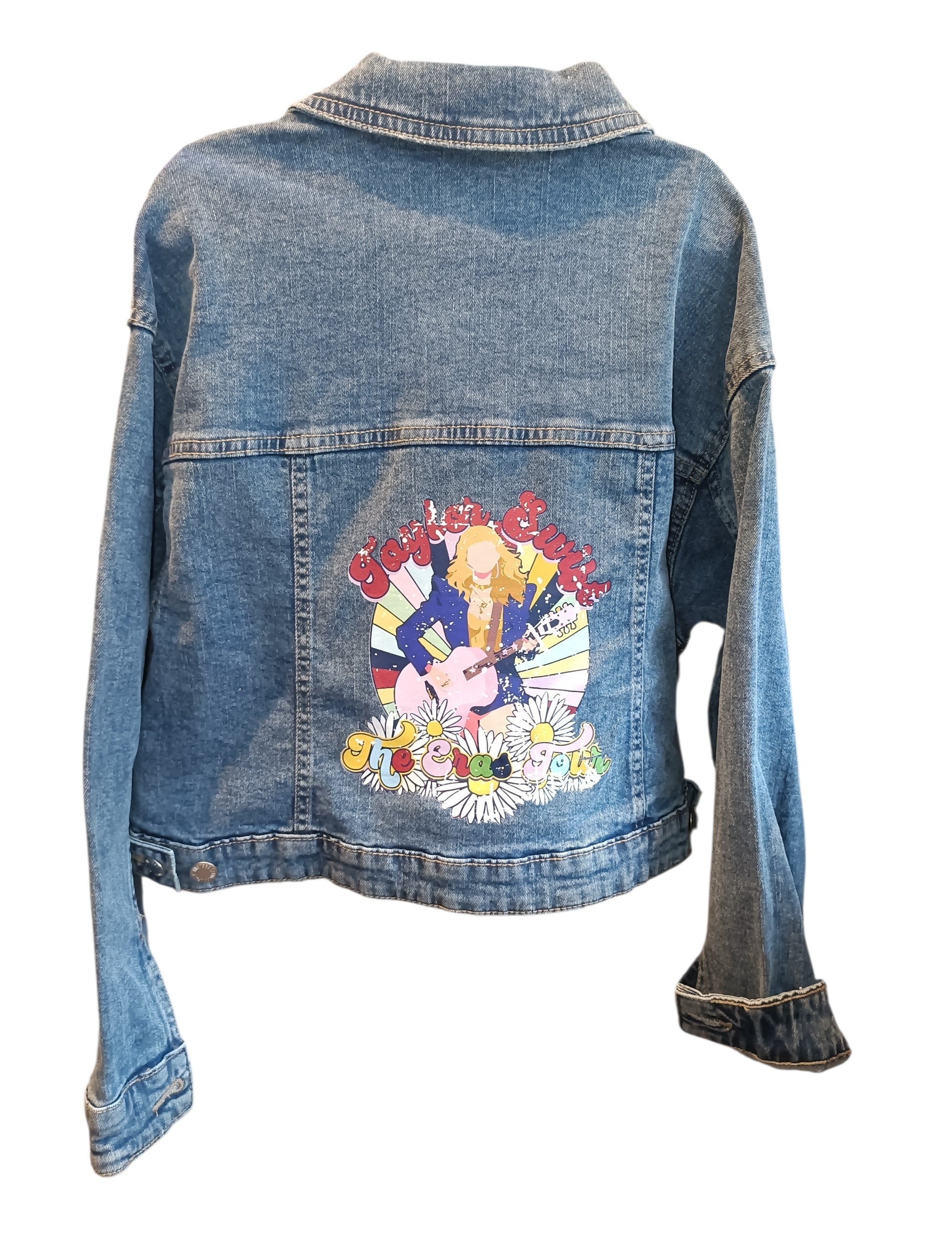 Taylor Swift The Eras Tour Denim Jacket - Inspired - Size 12 Childrens