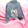 Elephant DTF Denim Jacket - Children's Size 10