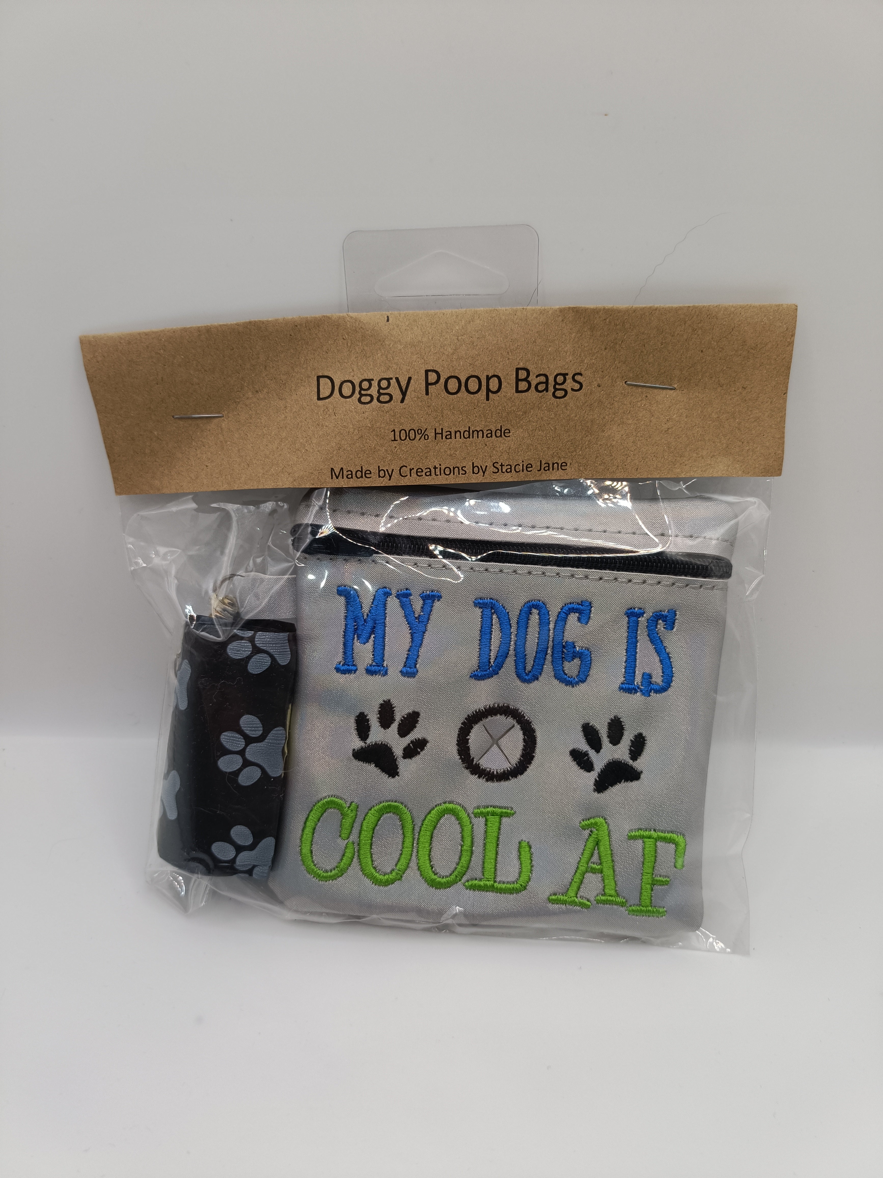 Embroidered Dog Poop Bags
