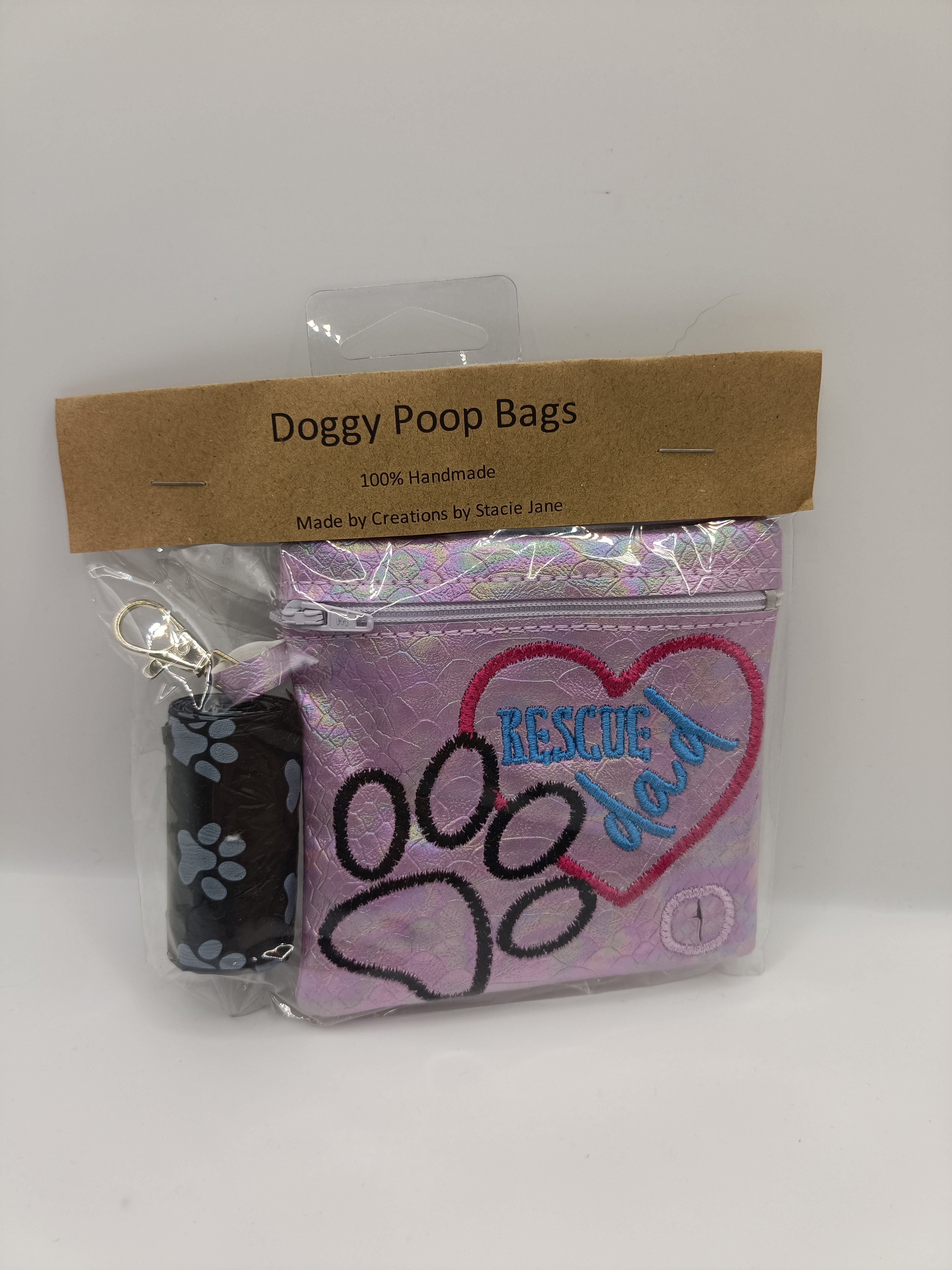 Embroidered Dog Poop Bags