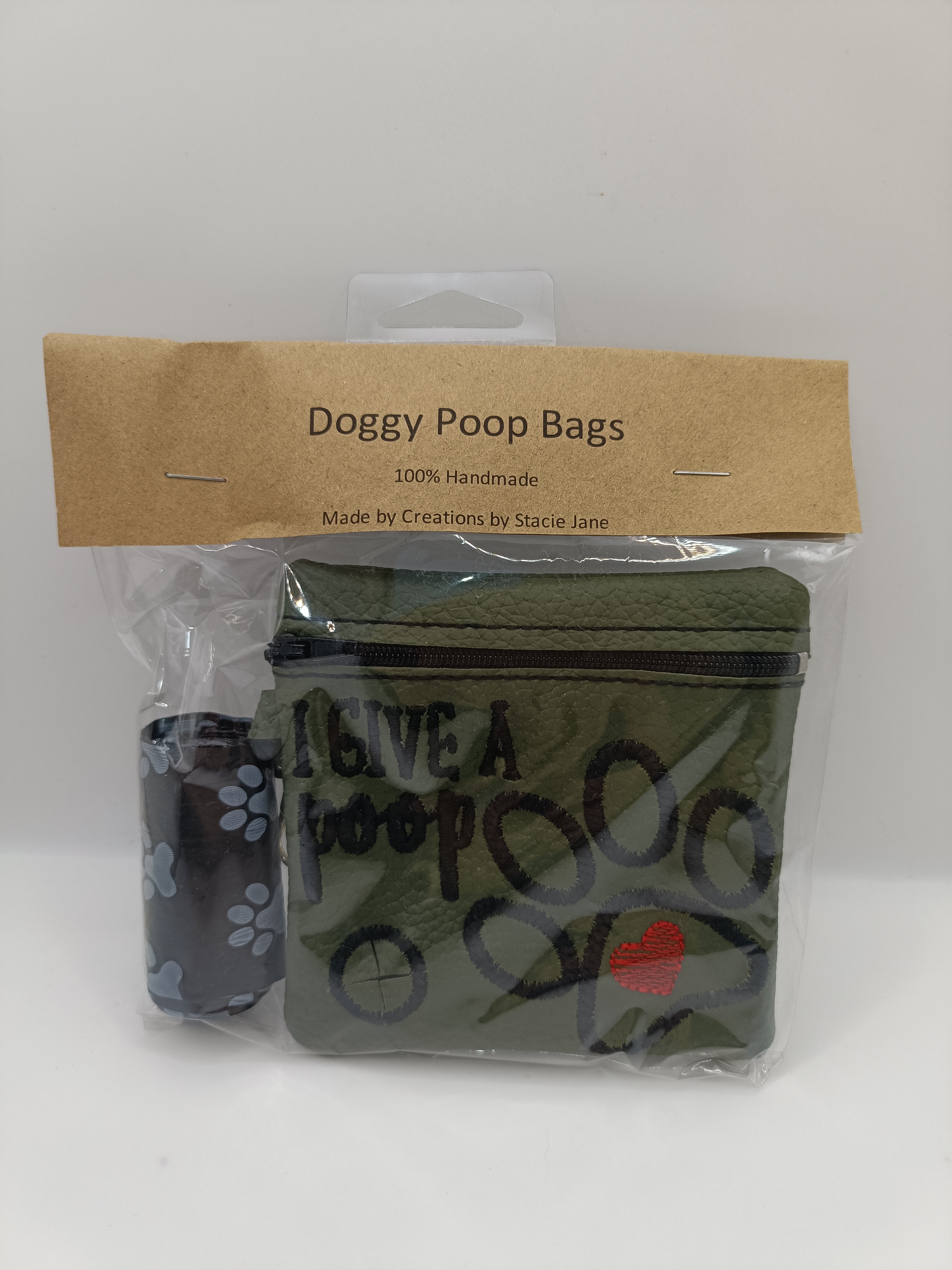 Embroidered Dog Poop Bags