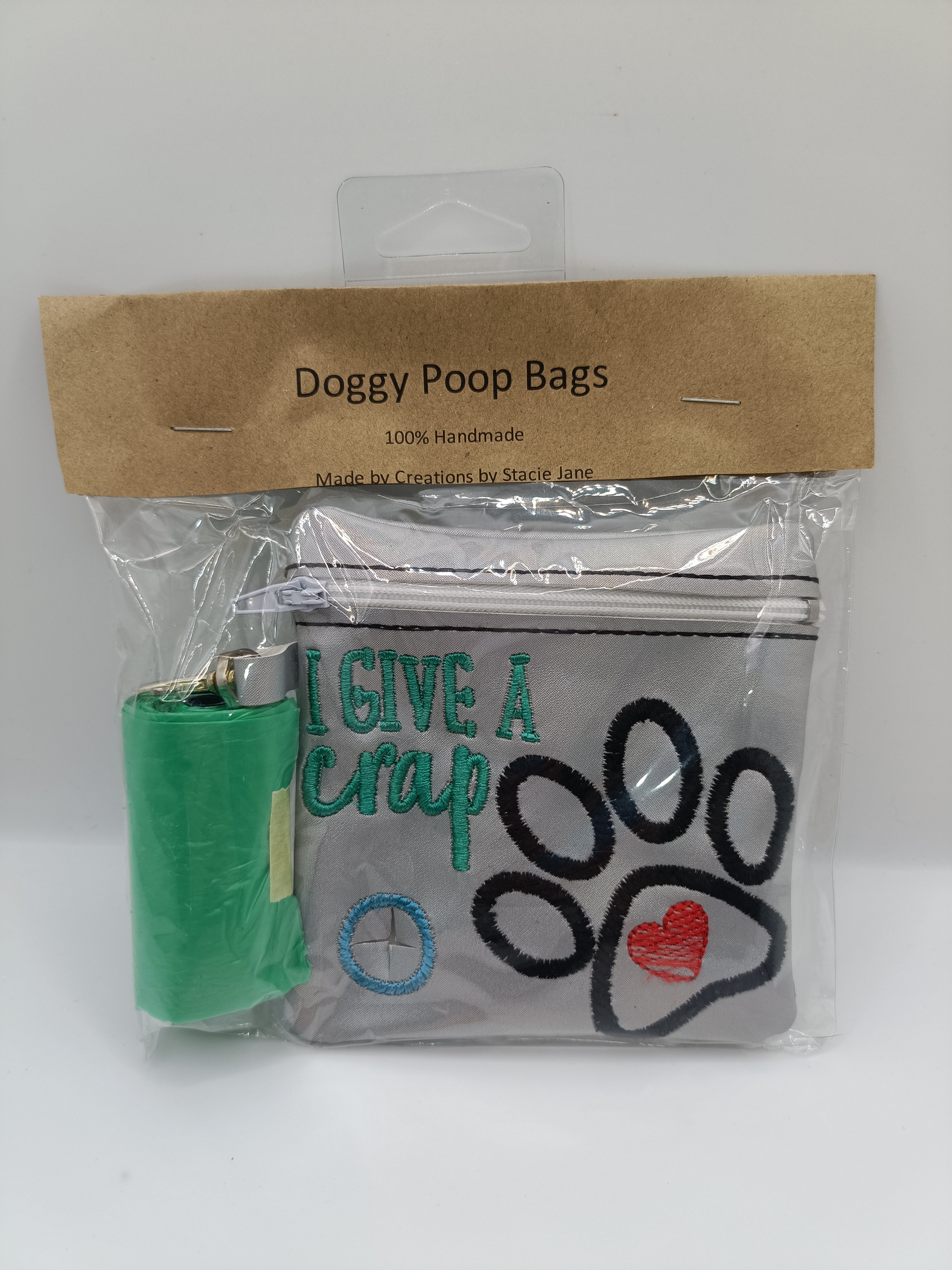 Embroidered Dog Poop Bags