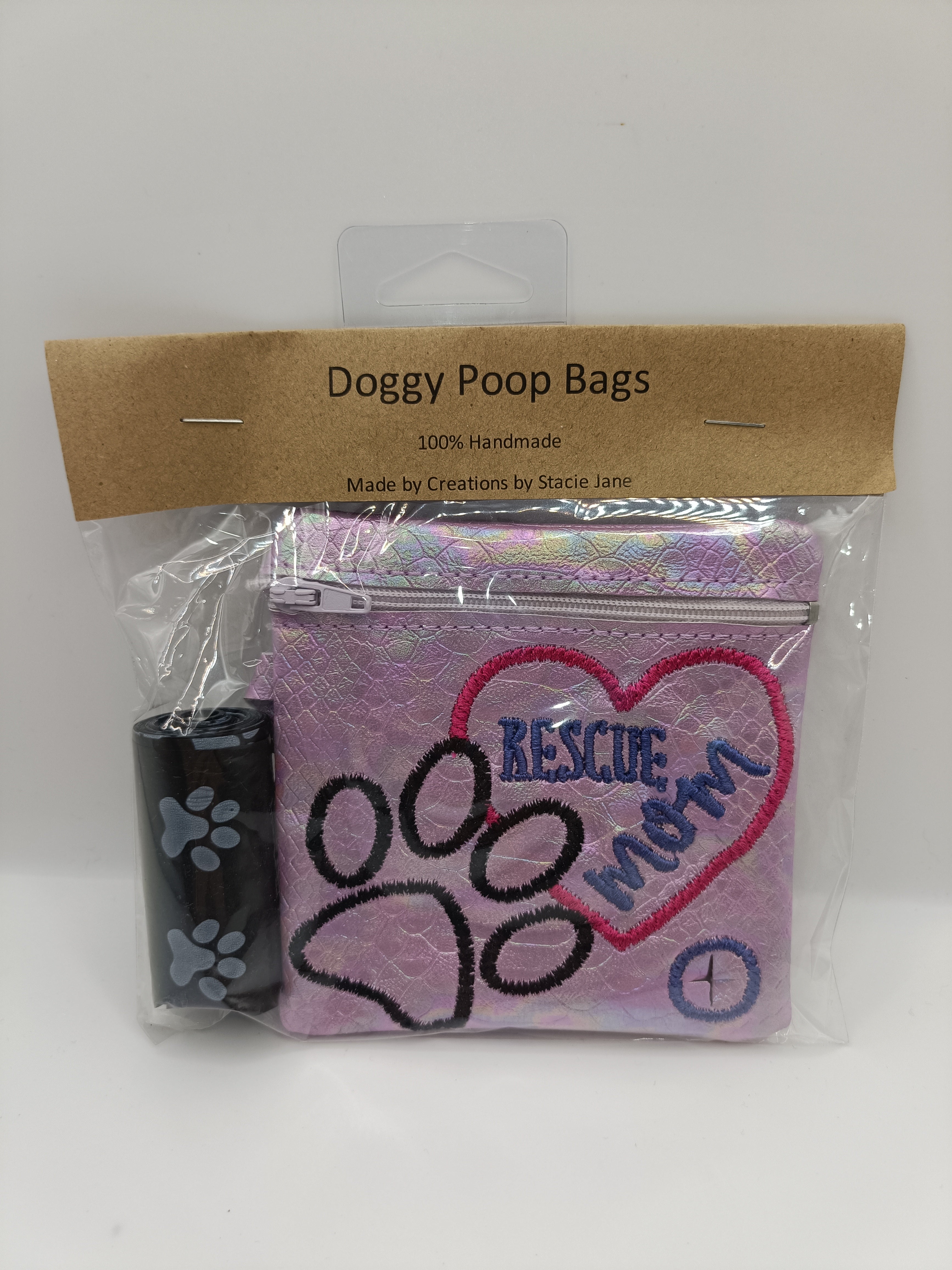 Embroidered Dog Poop Bags