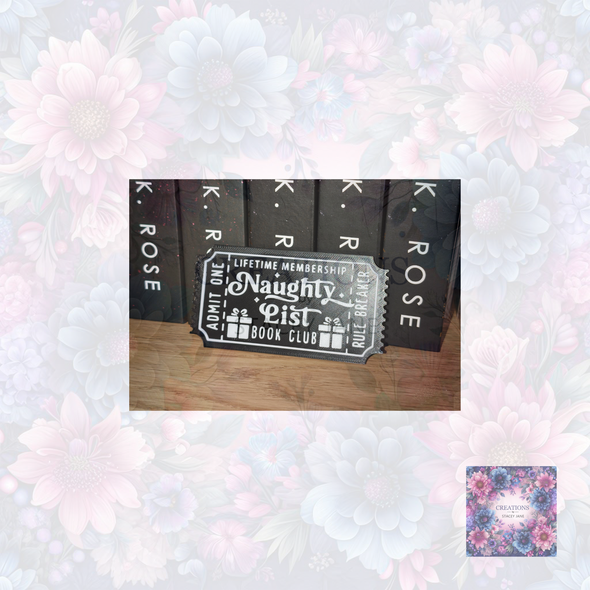 Naughty List Book Club Ticket