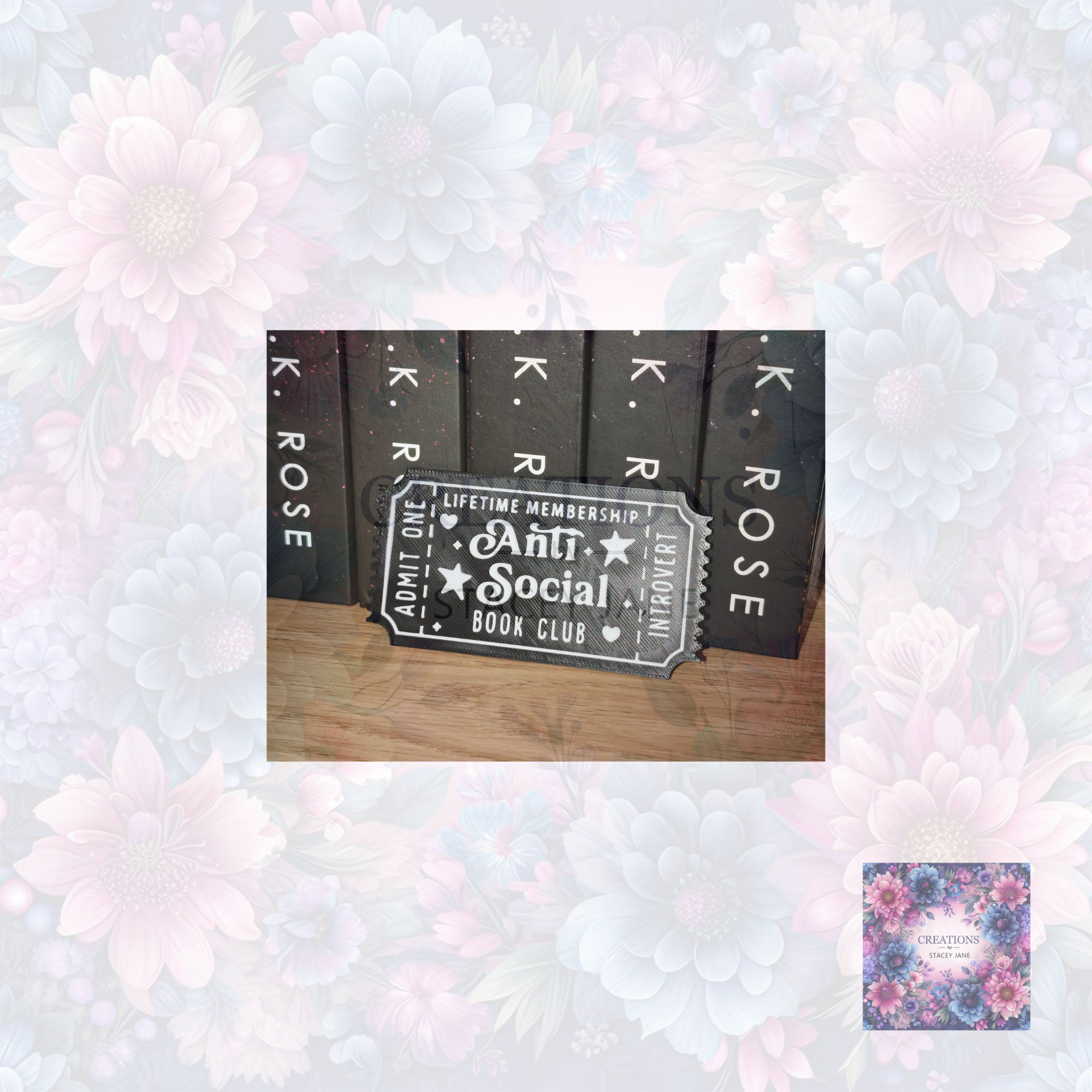 Anti Social Book Club Ticket