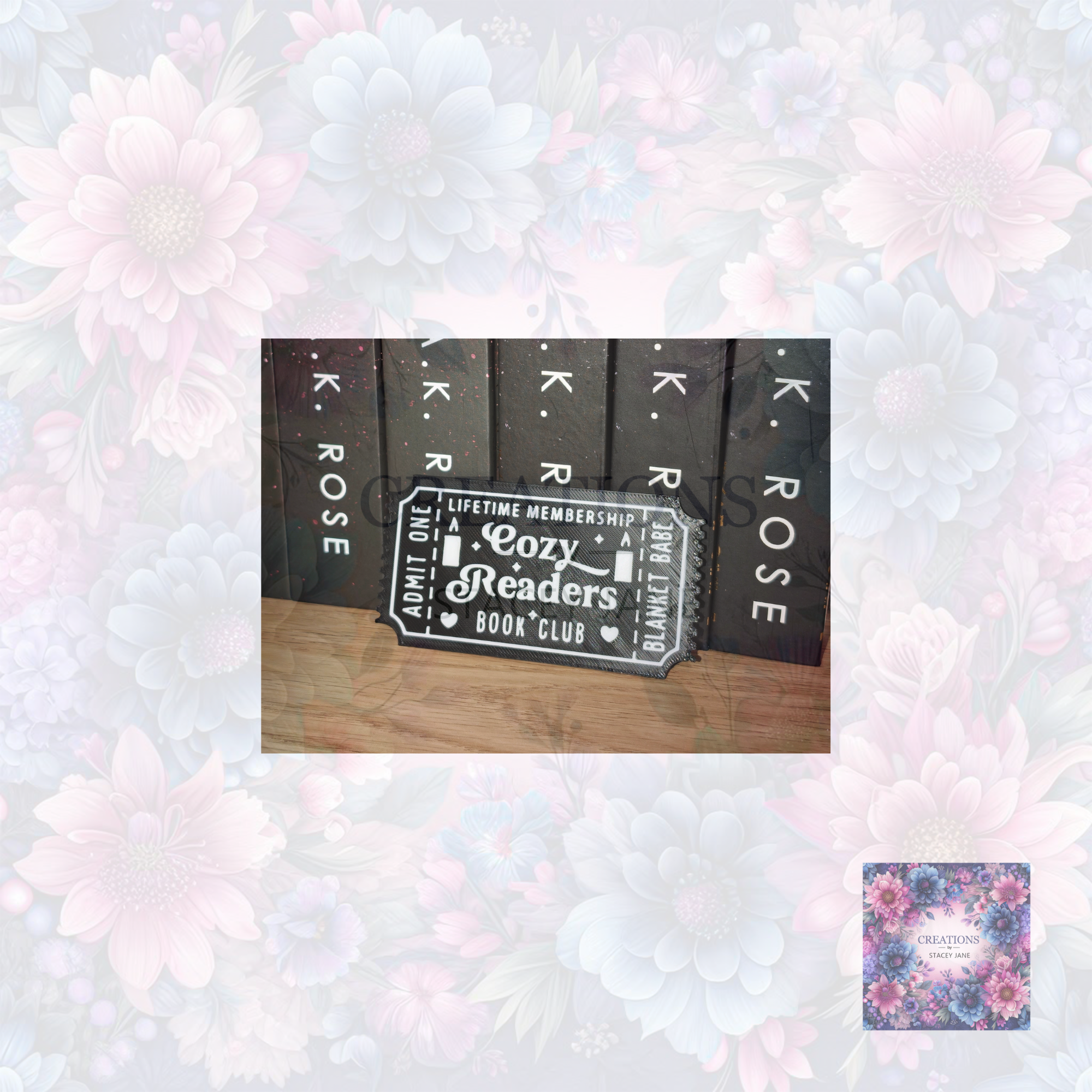 Cozy Readers Book Club Ticket