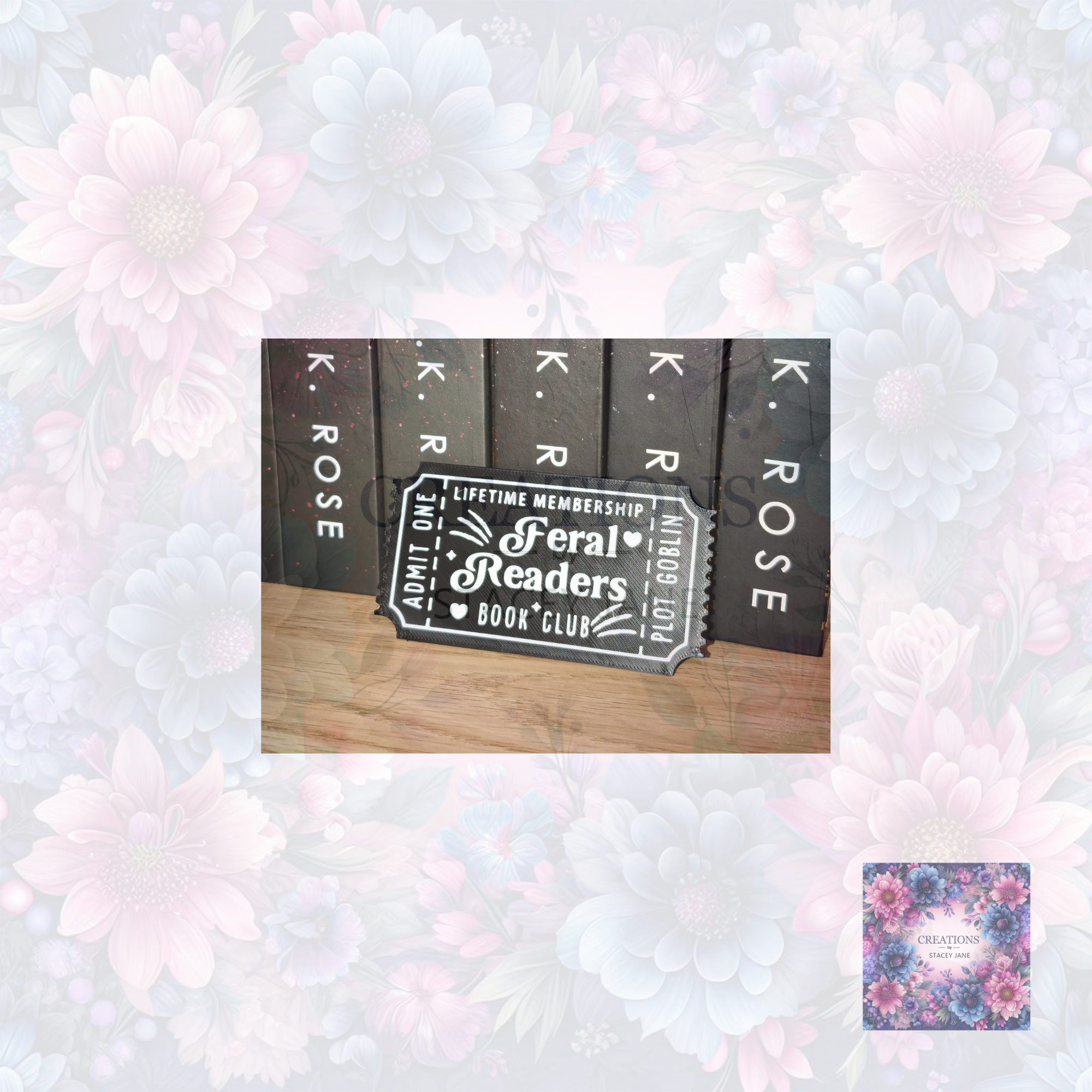 Feral Readers Book Club Ticket