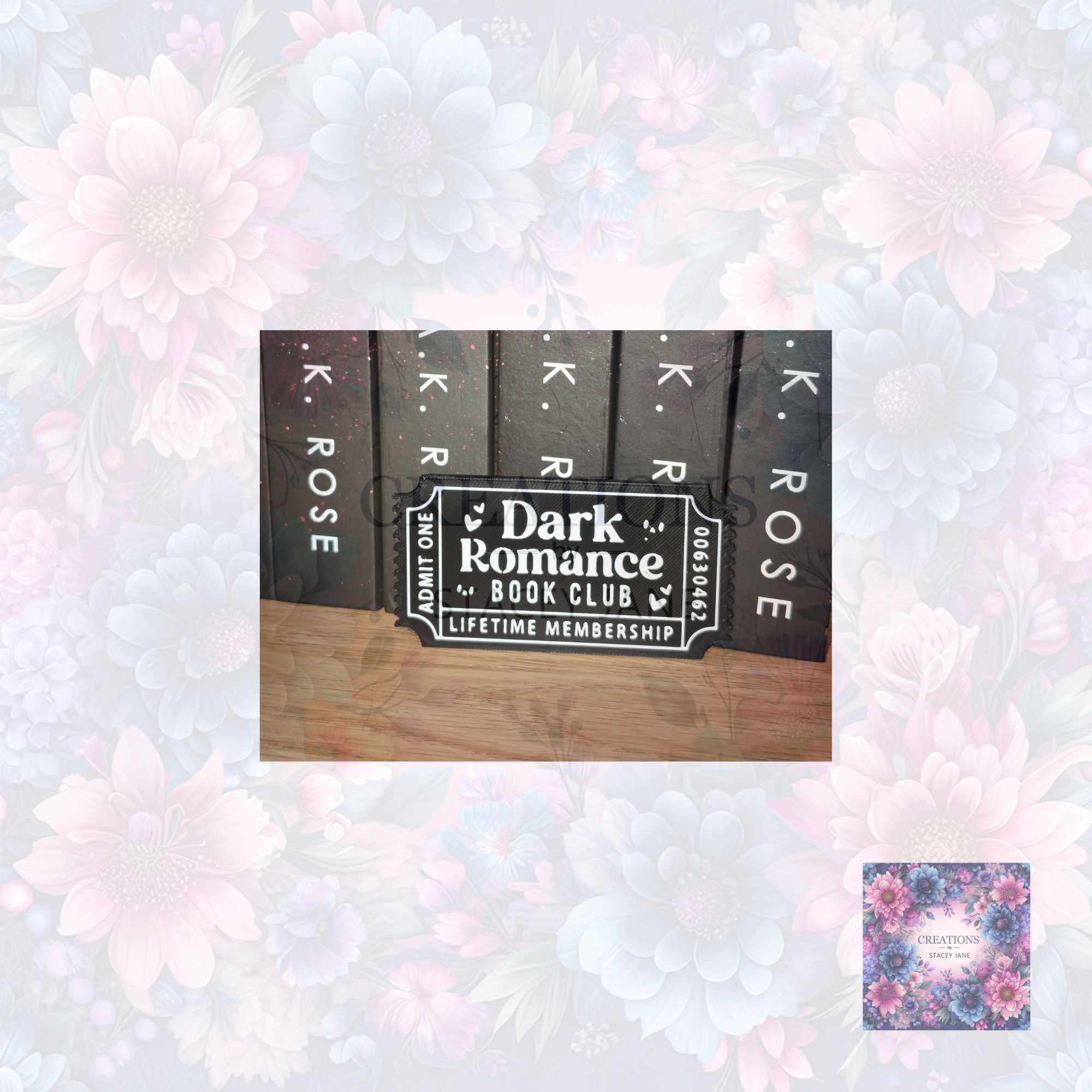 Dark Romance Book Club Ticket