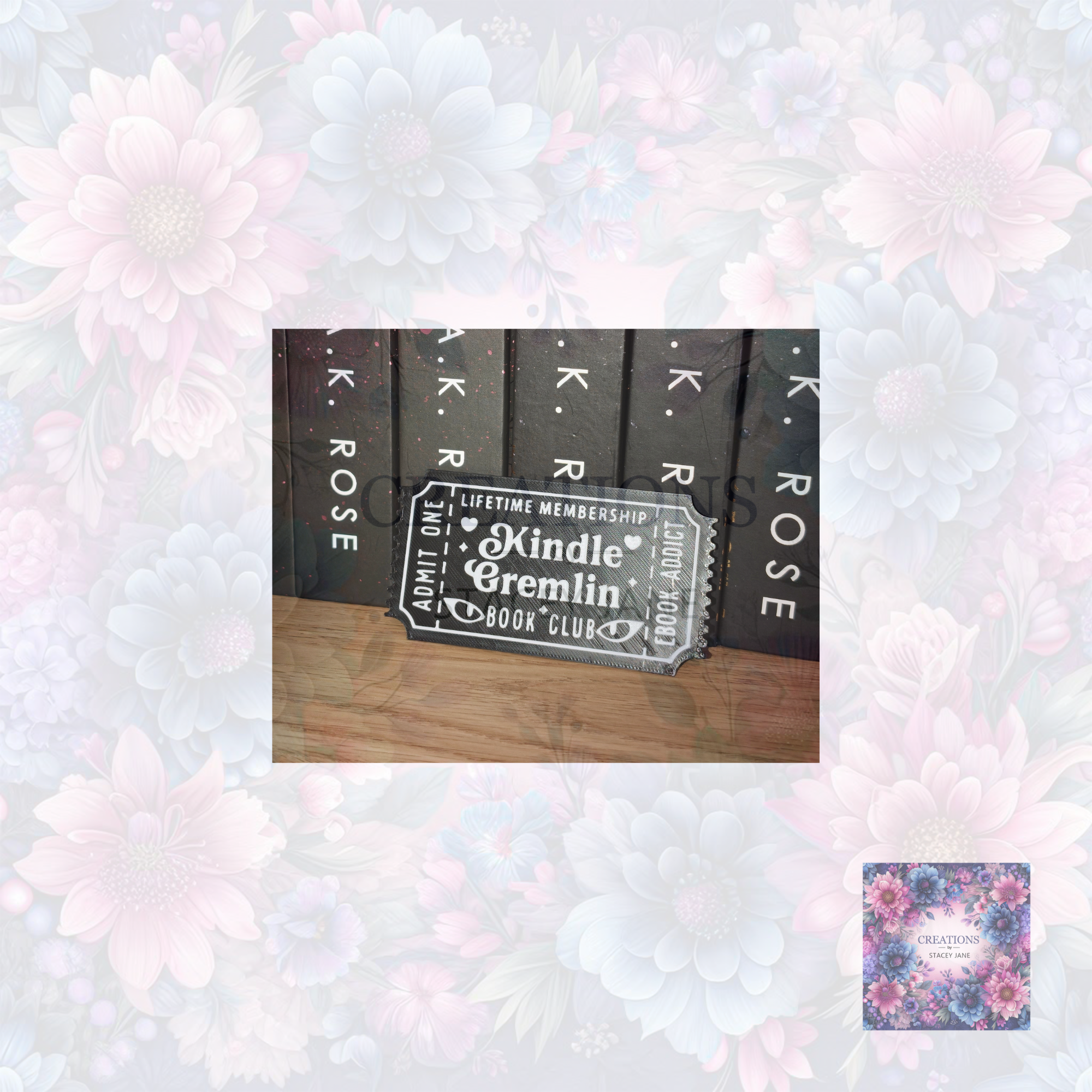 Kindle Gremlin Book Club Ticket